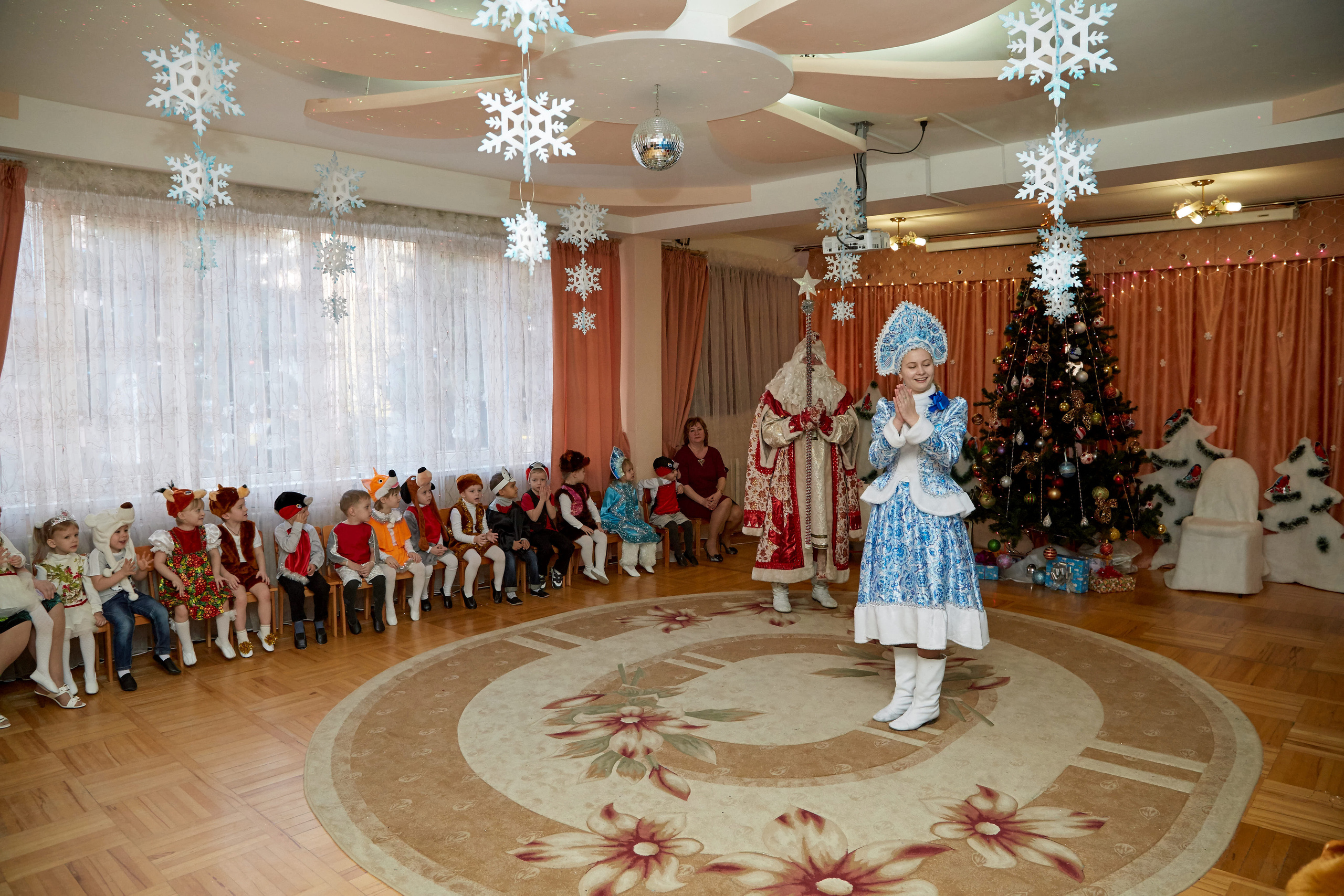 Новый год. Детский сад 111. Креативный фотограф в Москве