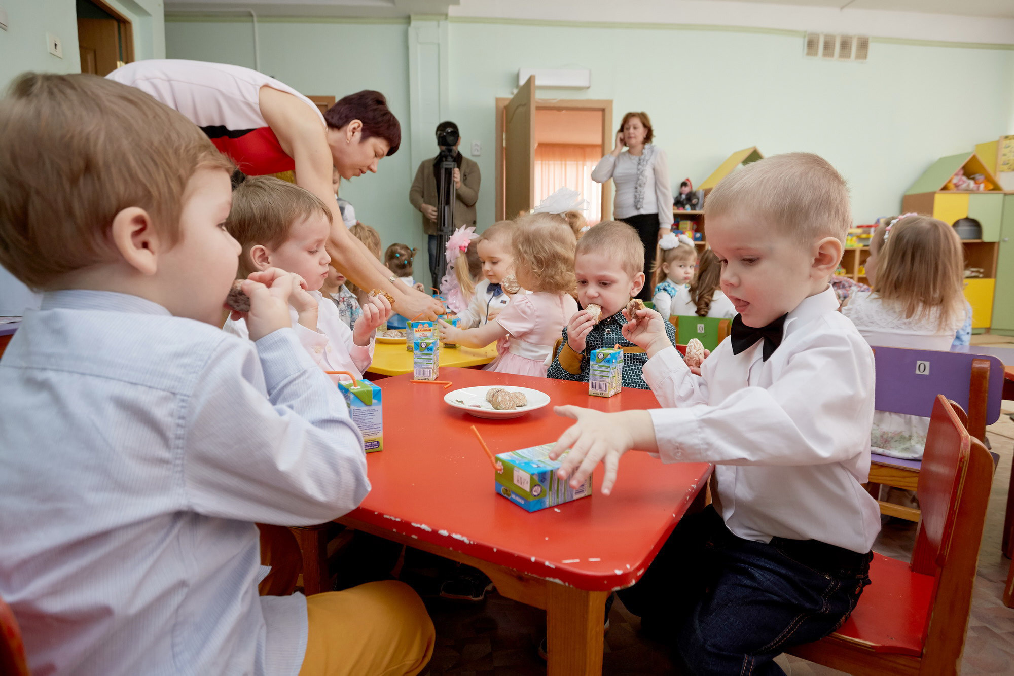 111 Детский сад. Утренник. Март. Креативный фотограф в Москве