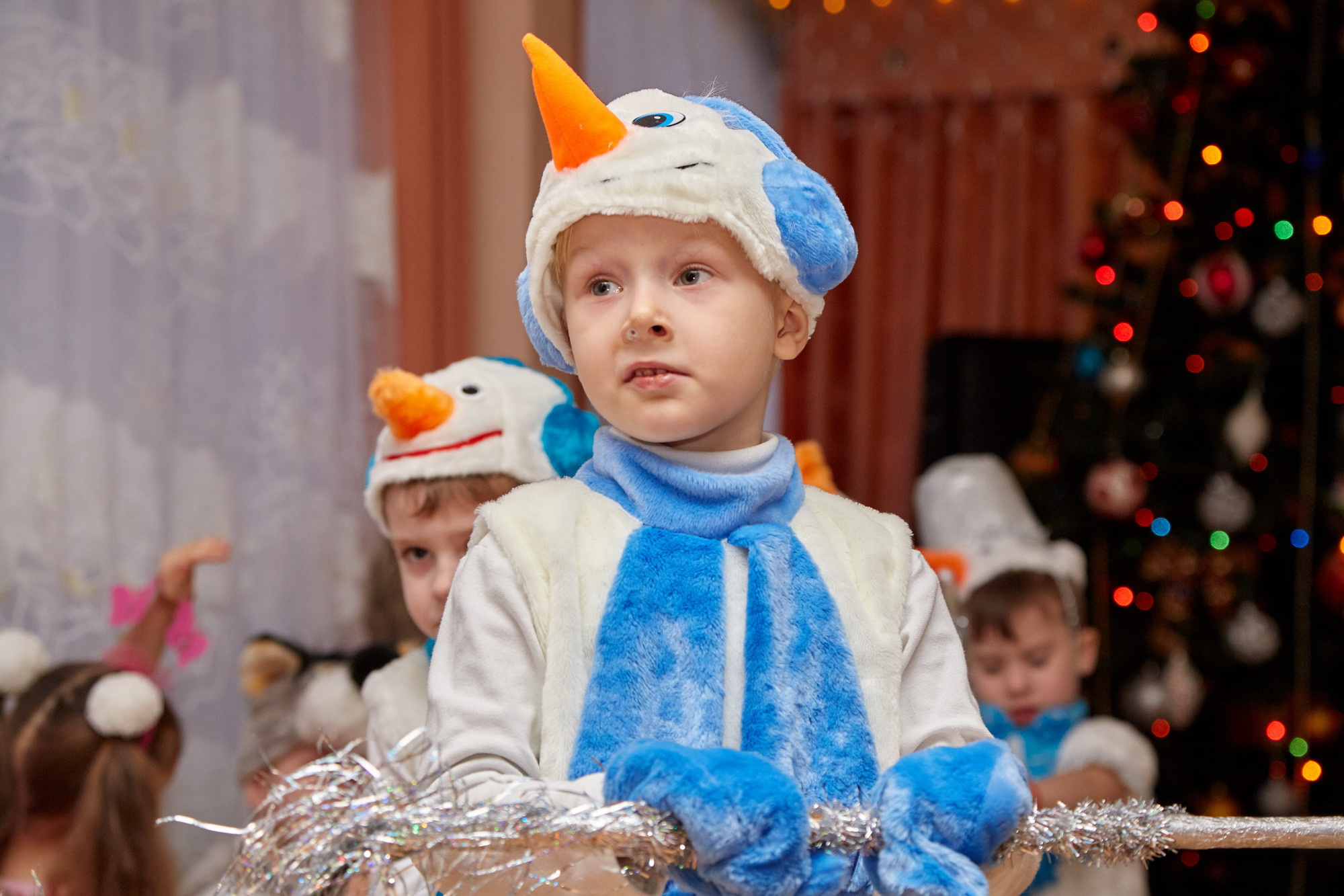 Новый год. Детский сад 111. Креативный фотограф в Москве