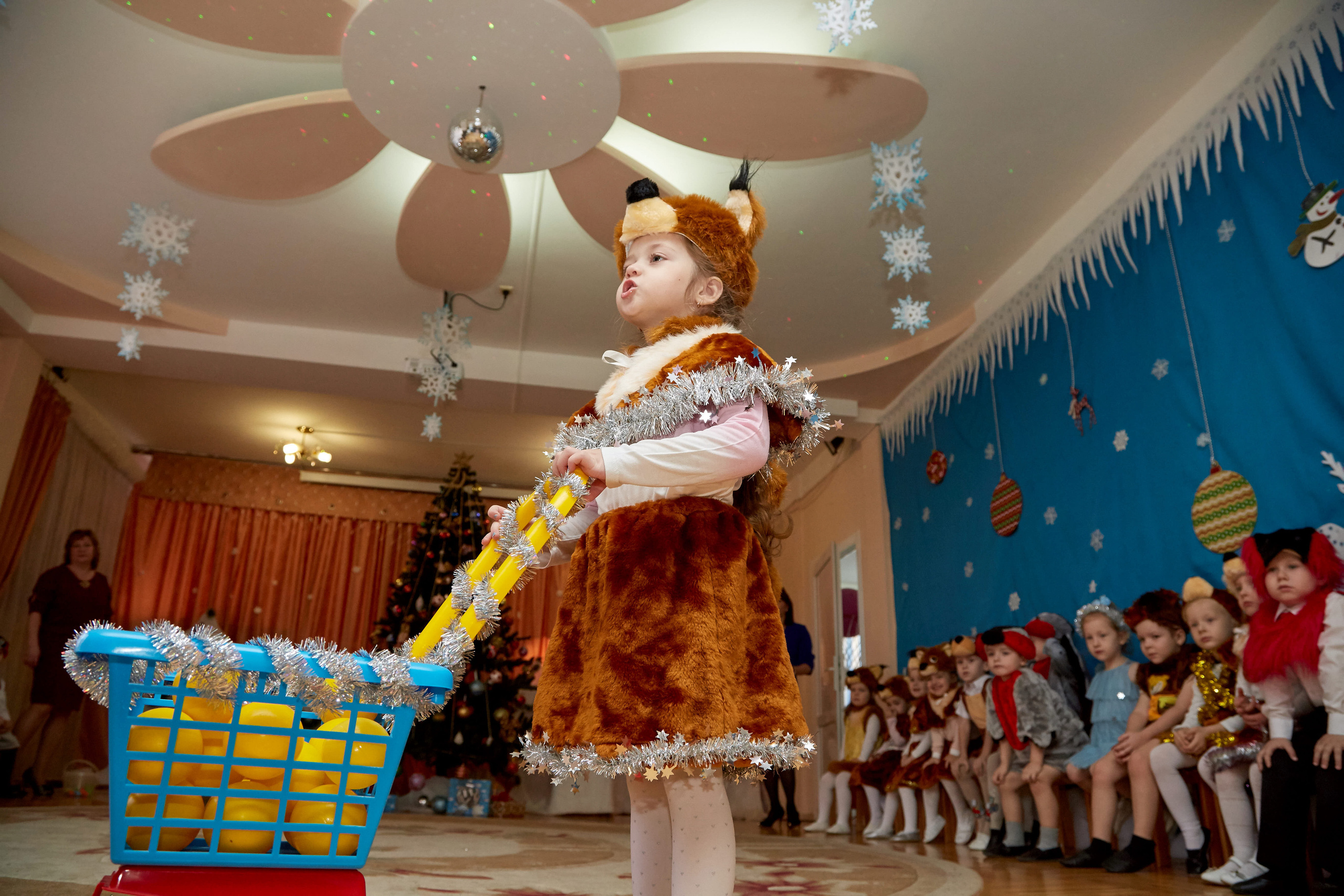 Новый год. Детский сад 111. Креативный фотограф в Москве