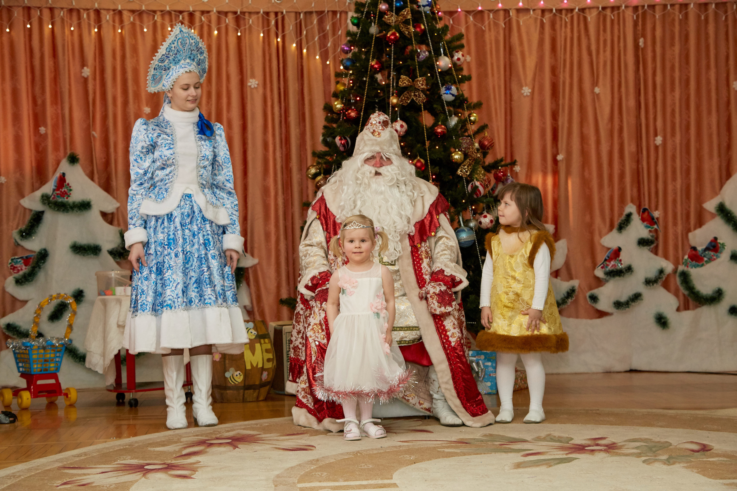 Новый год. Детский сад 111. Креативный фотограф в Москве