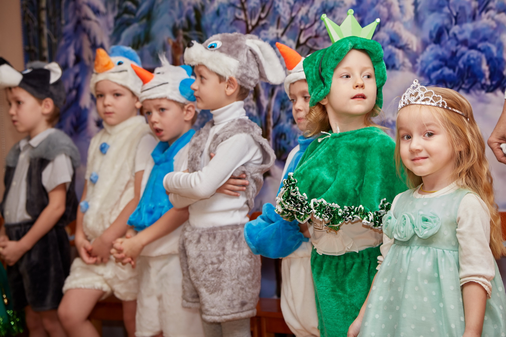 Новый год. Детский сад 111. Креативный фотограф в Москве