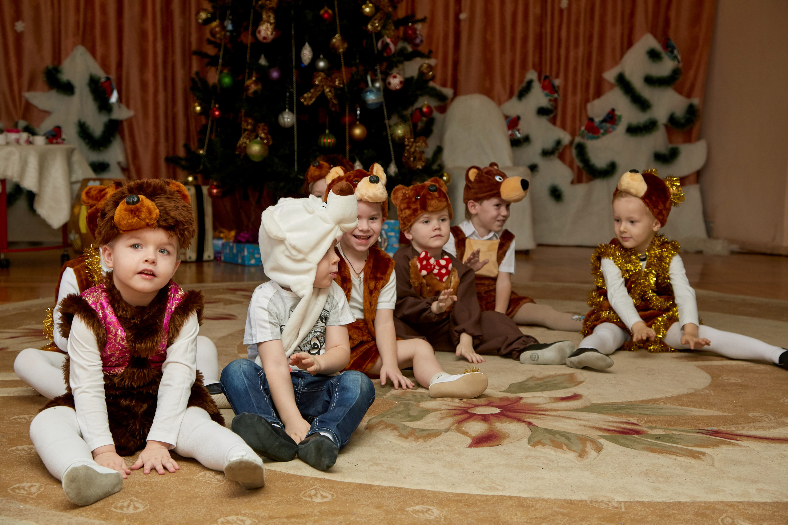 Новый год. Детский сад 111. Креативный фотограф в Москве