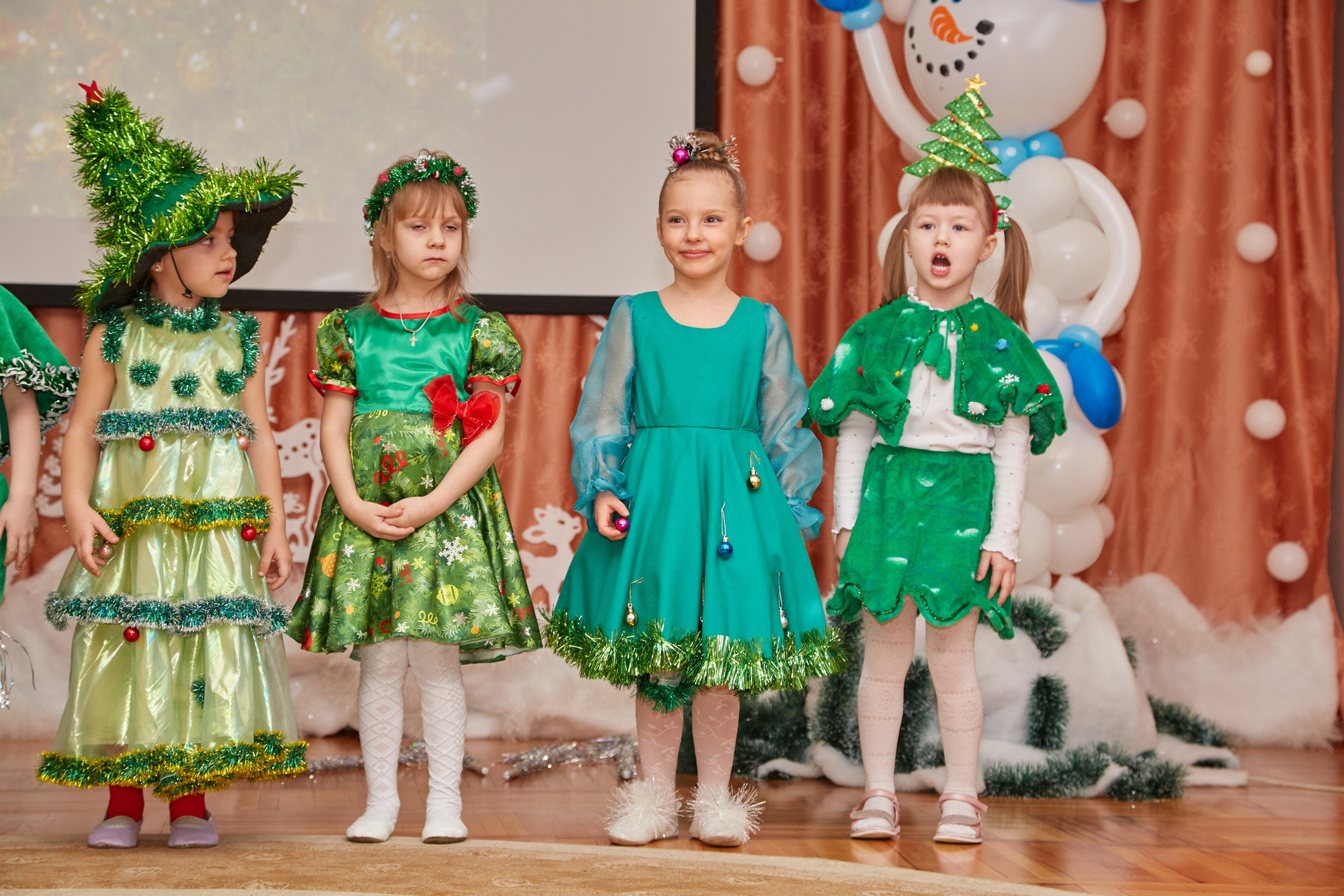 Новый год. Детский сад 111. Креативный фотограф в Москве