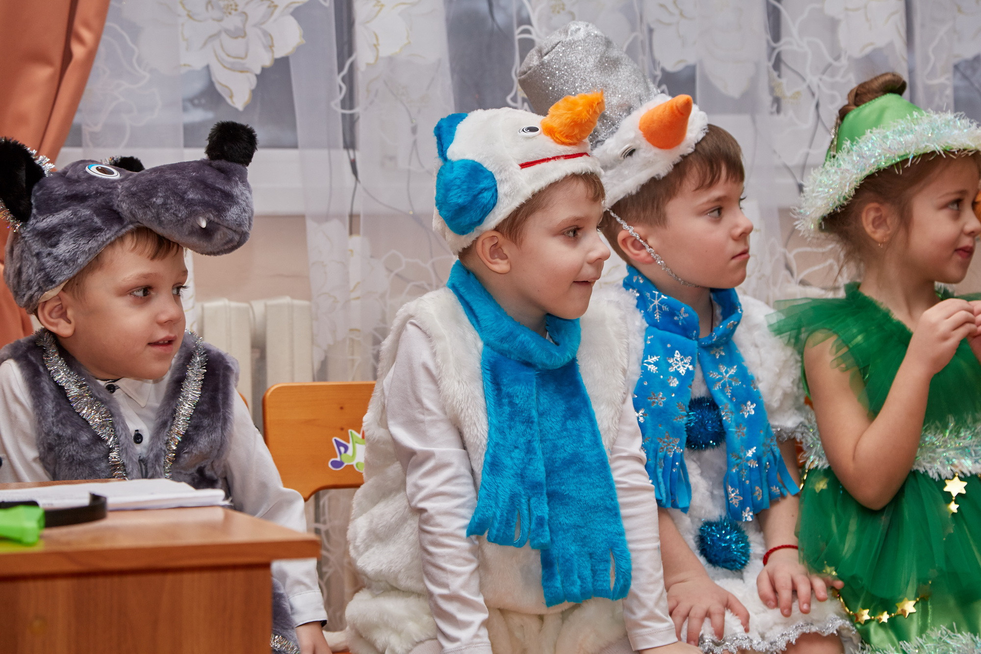 Новый год. Детский сад 111. Креативный фотограф в Москве