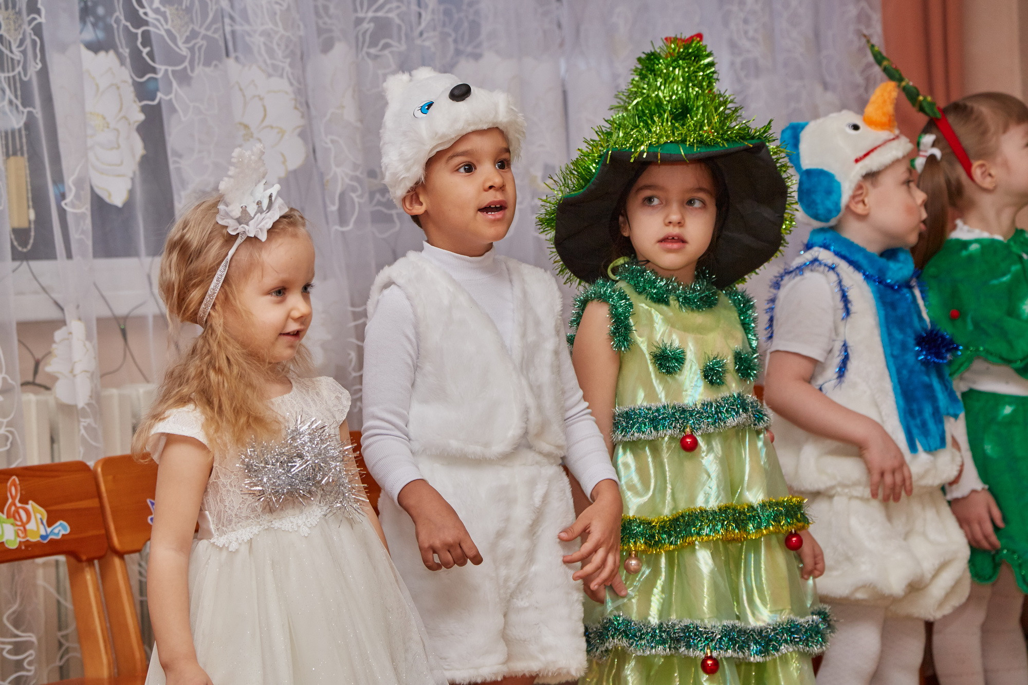 Новый год. Детский сад 111. Креативный фотограф в Москве