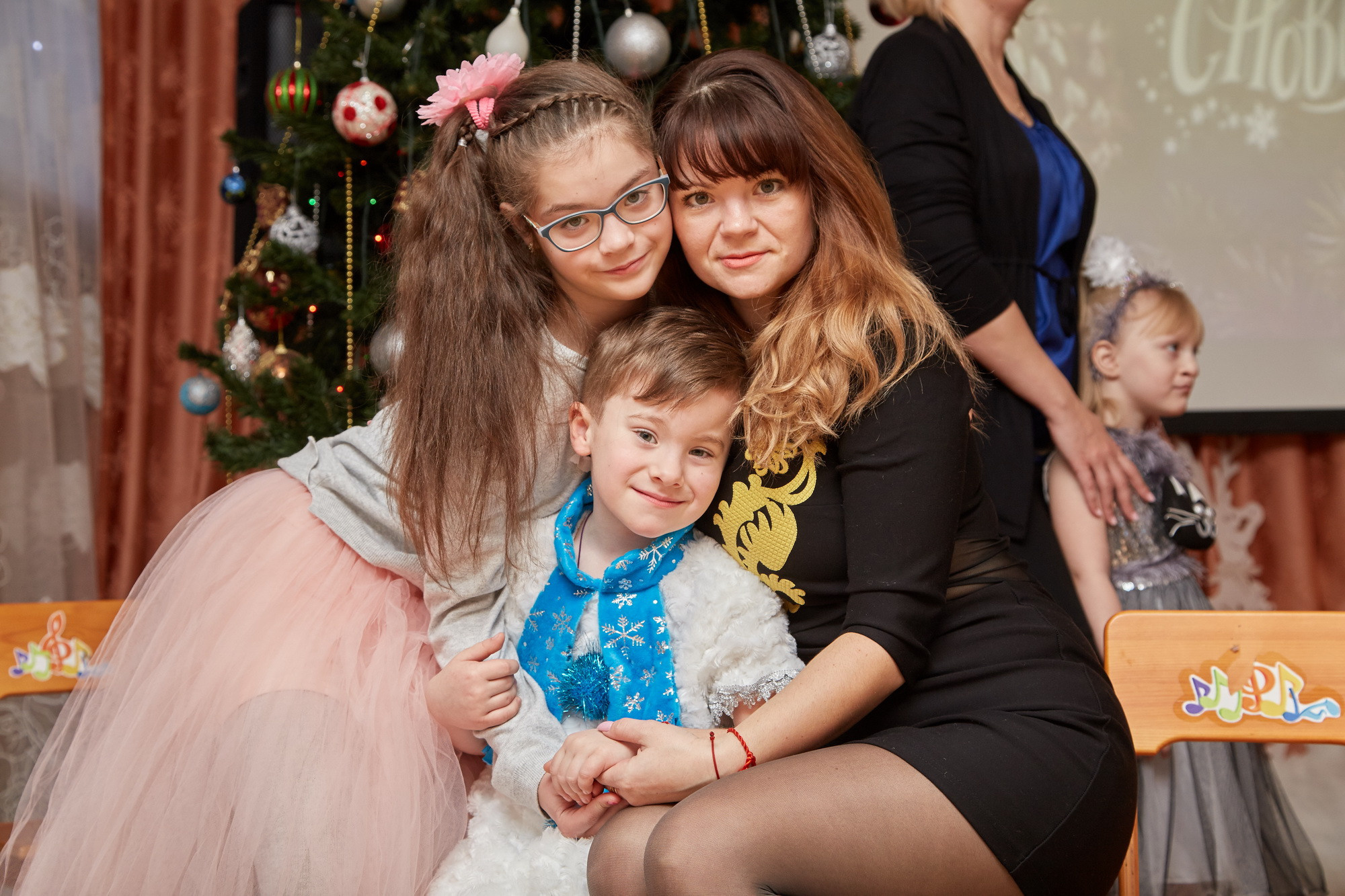 Новый год. Детский сад 111. Креативный фотограф в Москве