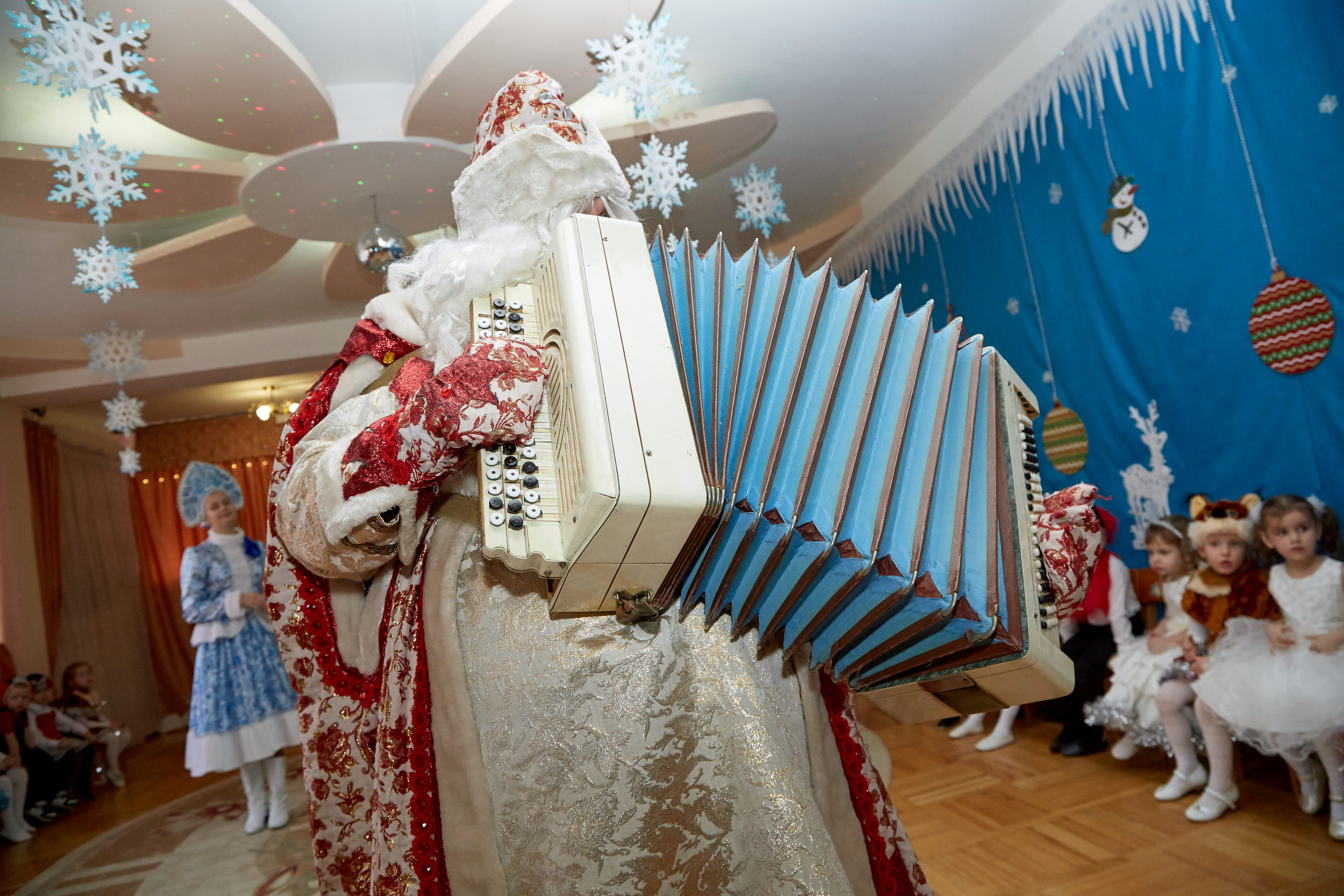 Новый год. Детский сад 111. Креативный фотограф в Москве