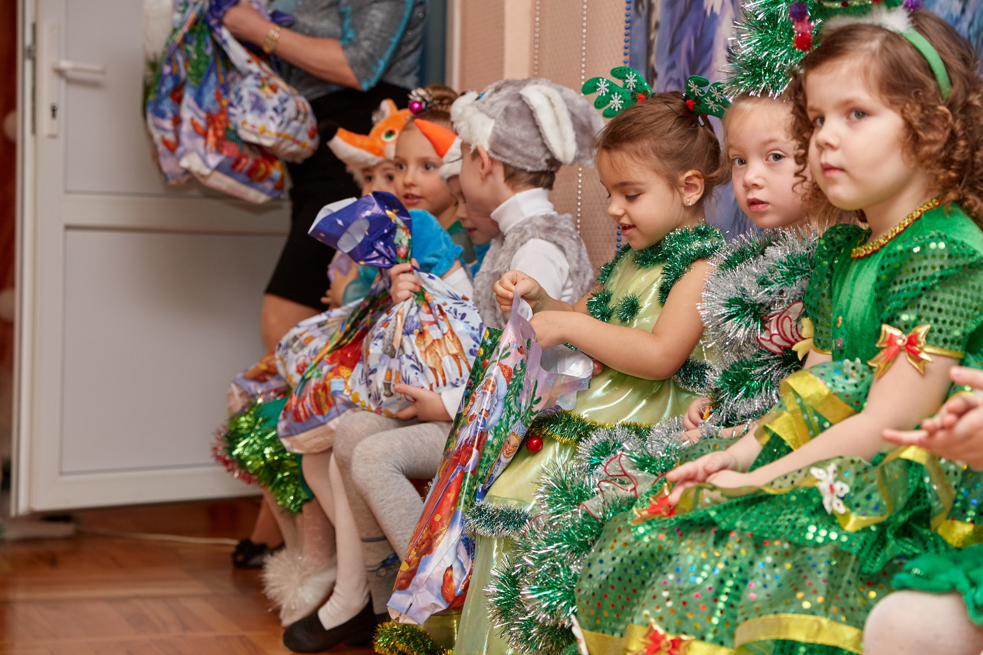 Новый год. Детский сад 111. Креативный фотограф в Москве