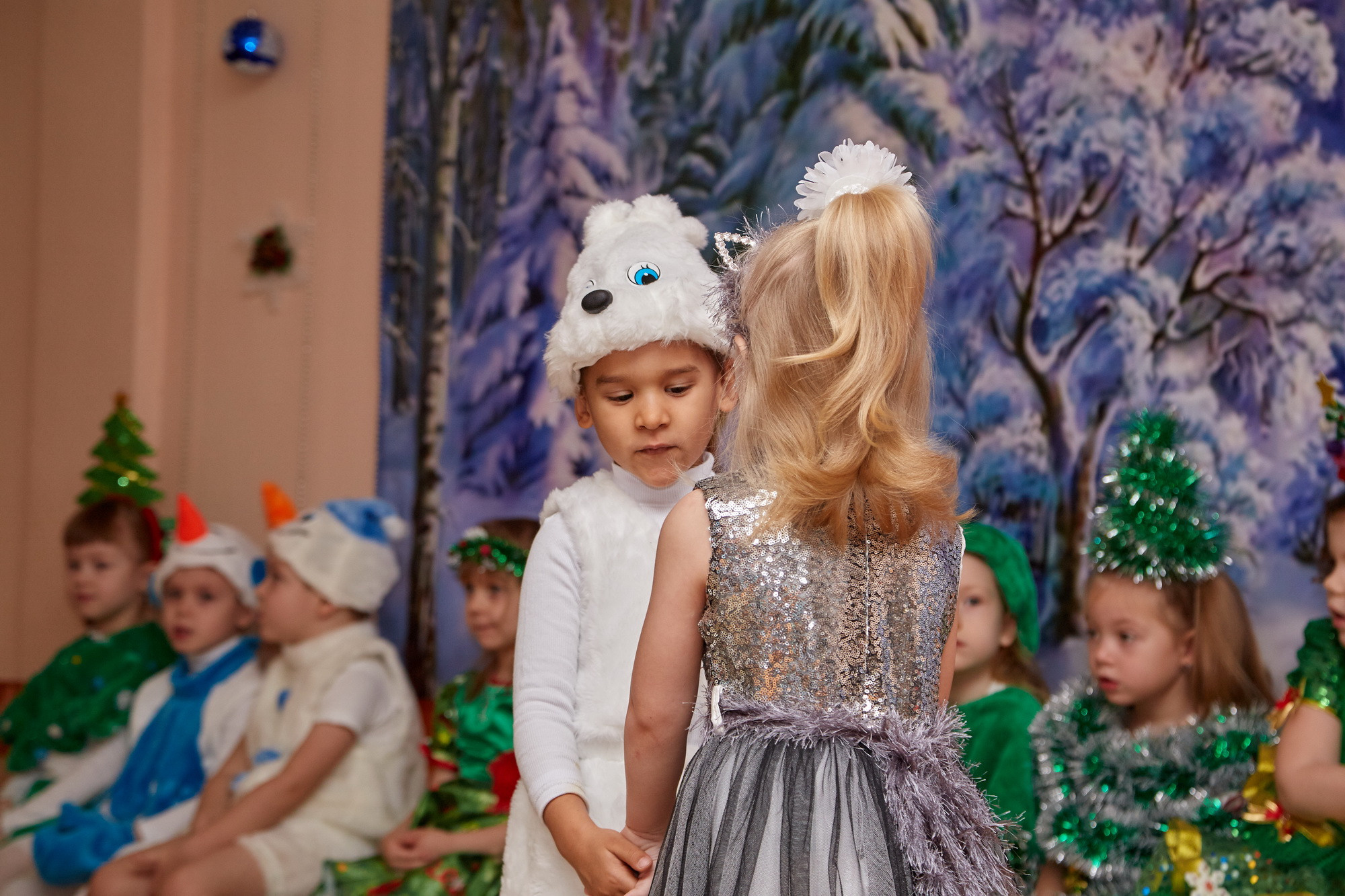 Новый год. Детский сад 111. Креативный фотограф в Москве