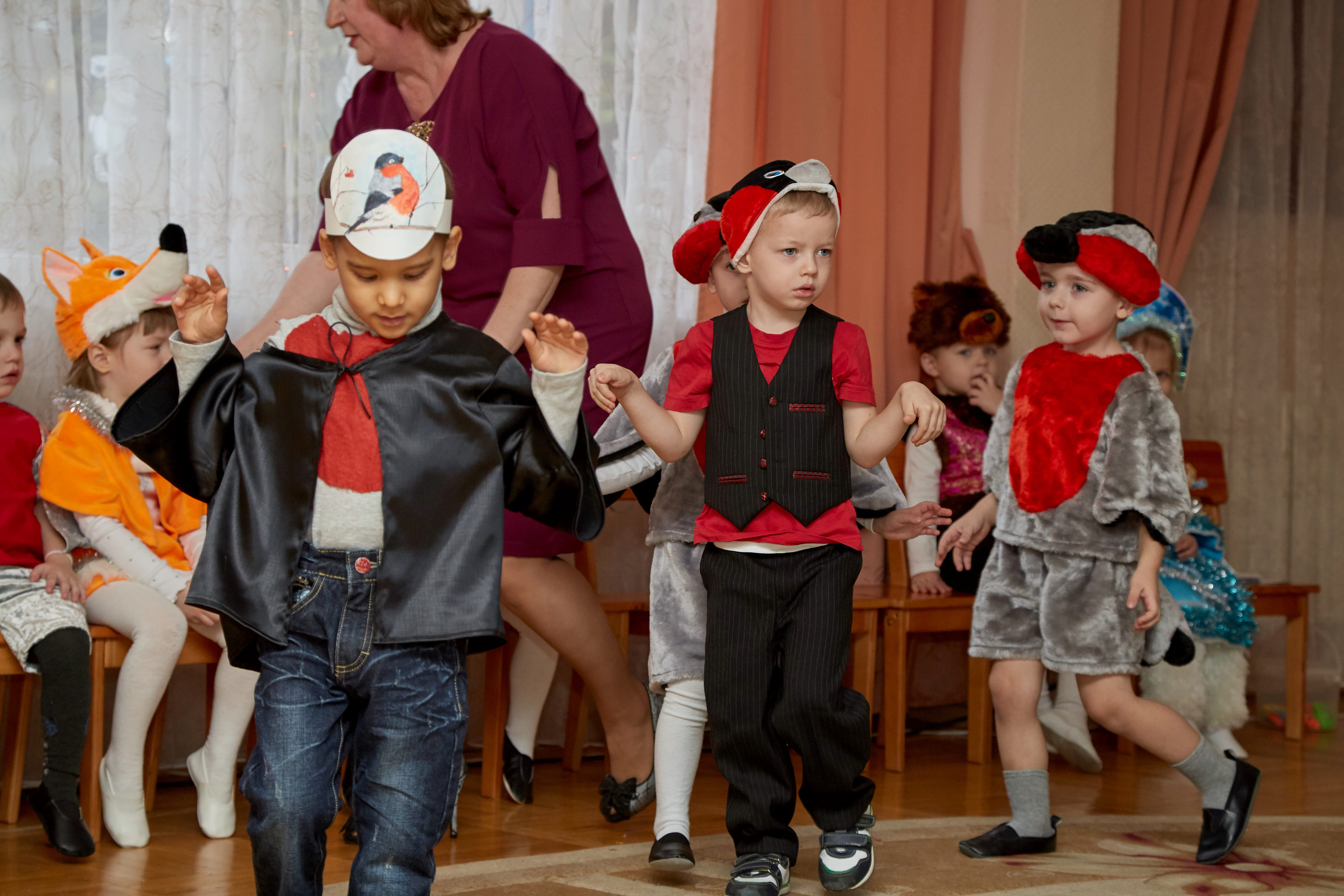 Новый год. Детский сад 111. Креативный фотограф в Москве