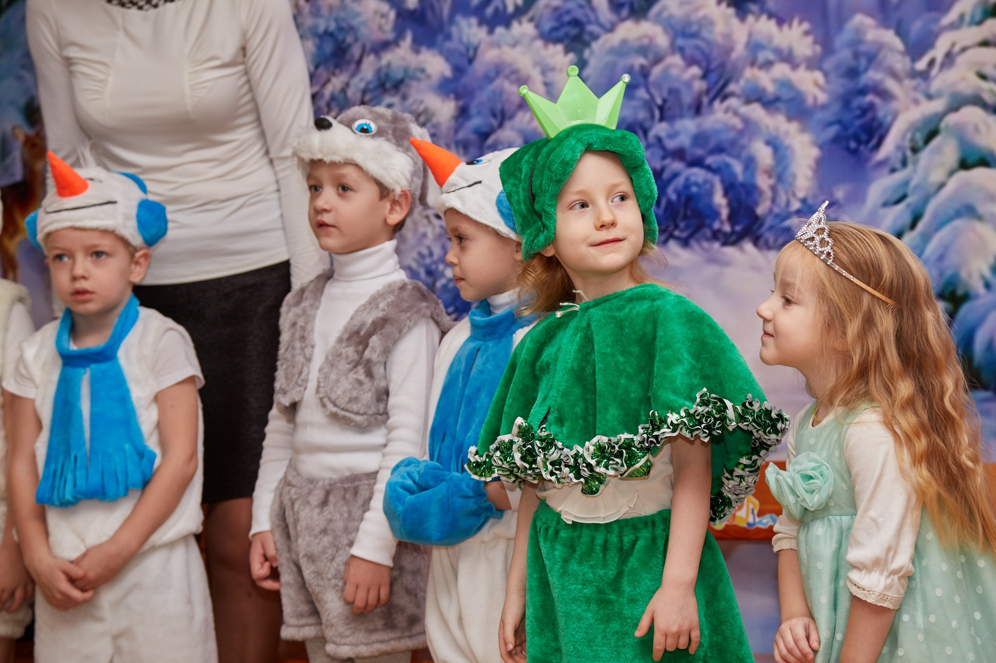 Новый год. Детский сад 111. Креативный фотограф в Москве