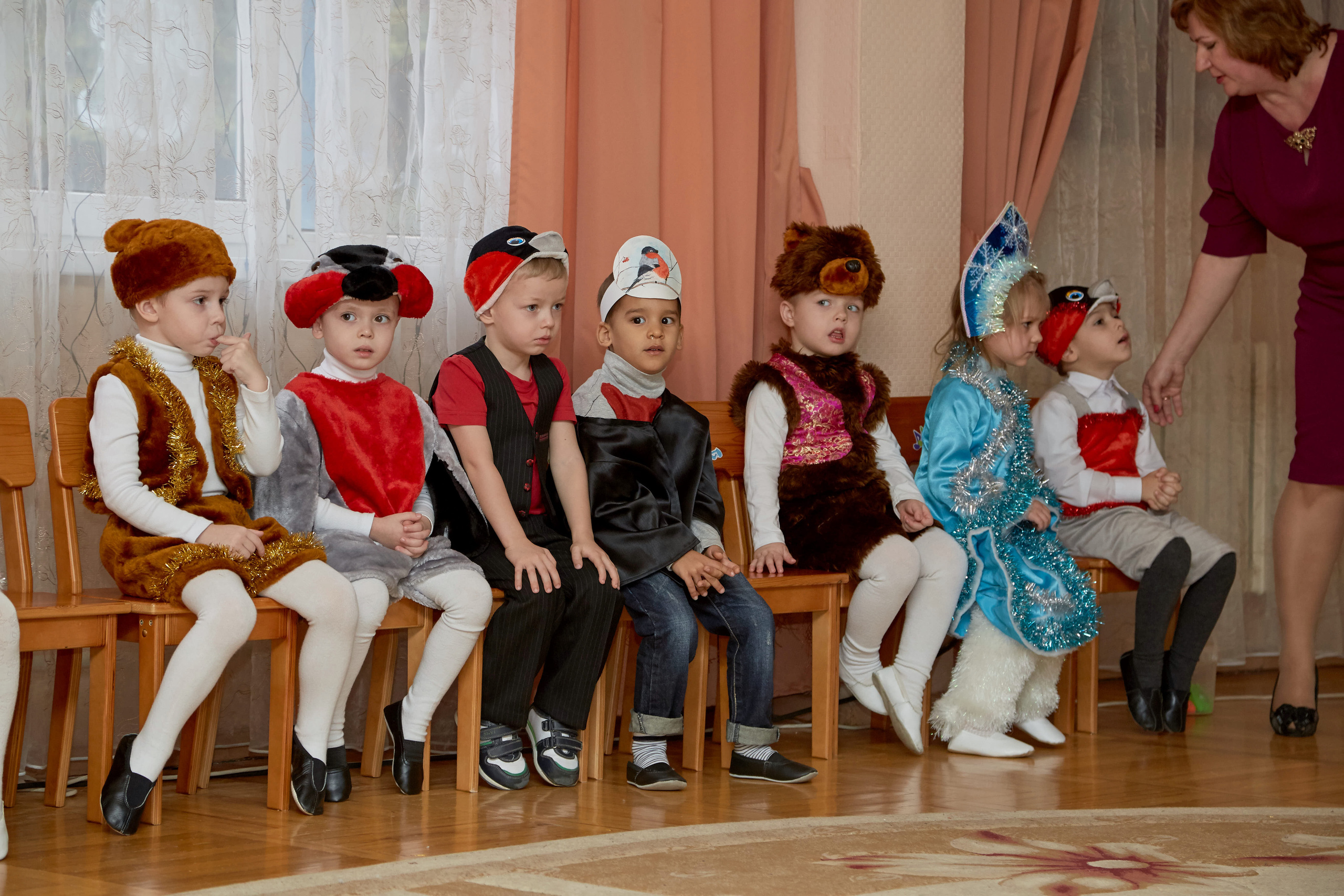 Новый год. Детский сад 111. Креативный фотограф в Москве