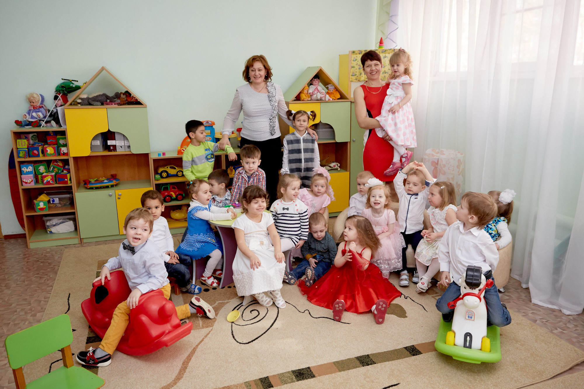 111 Детский сад. Утренник. Март. Креативный фотограф в Москве