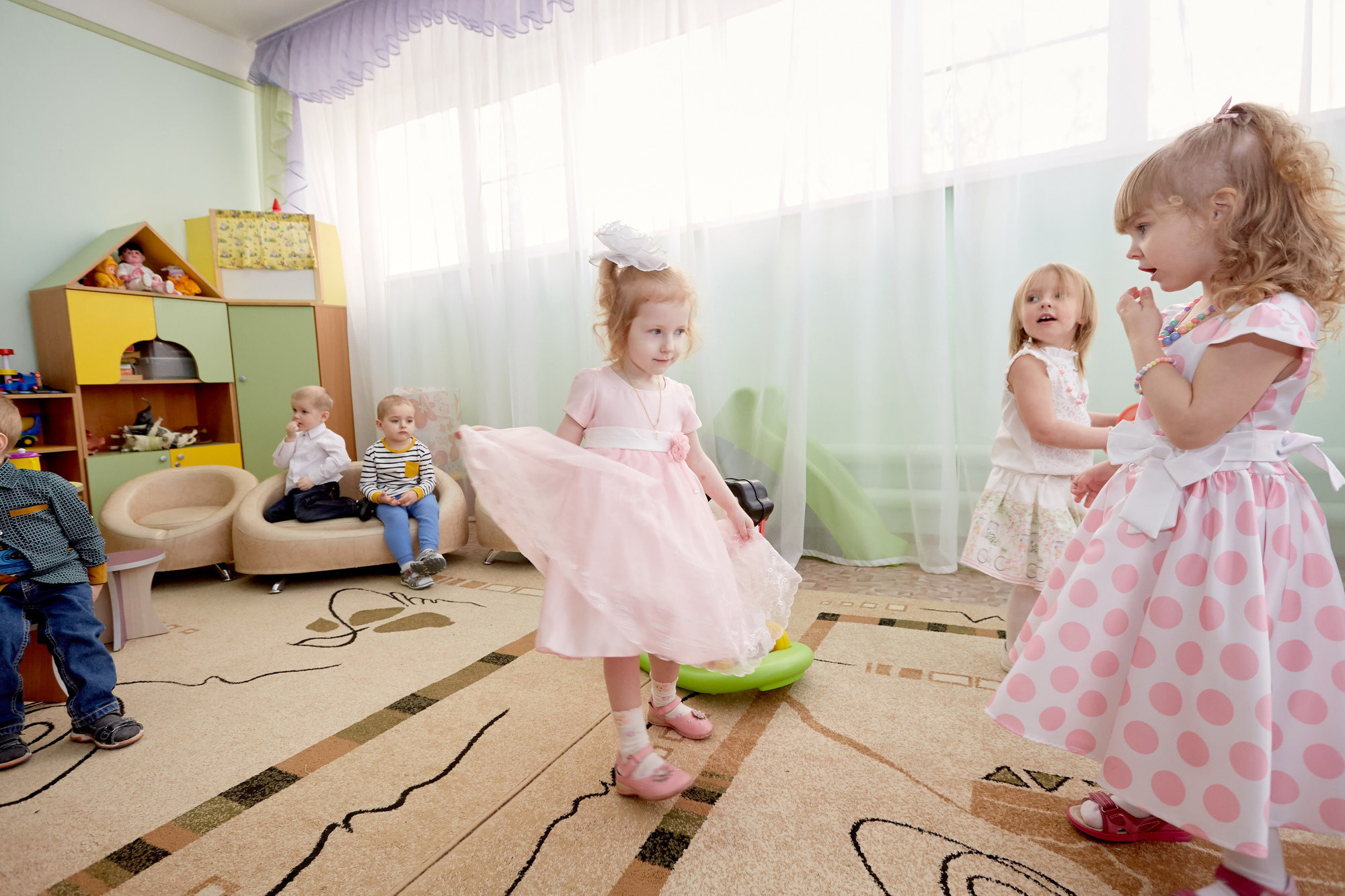 111 Детский сад. Утренник. Март. Креативный фотограф в Москве