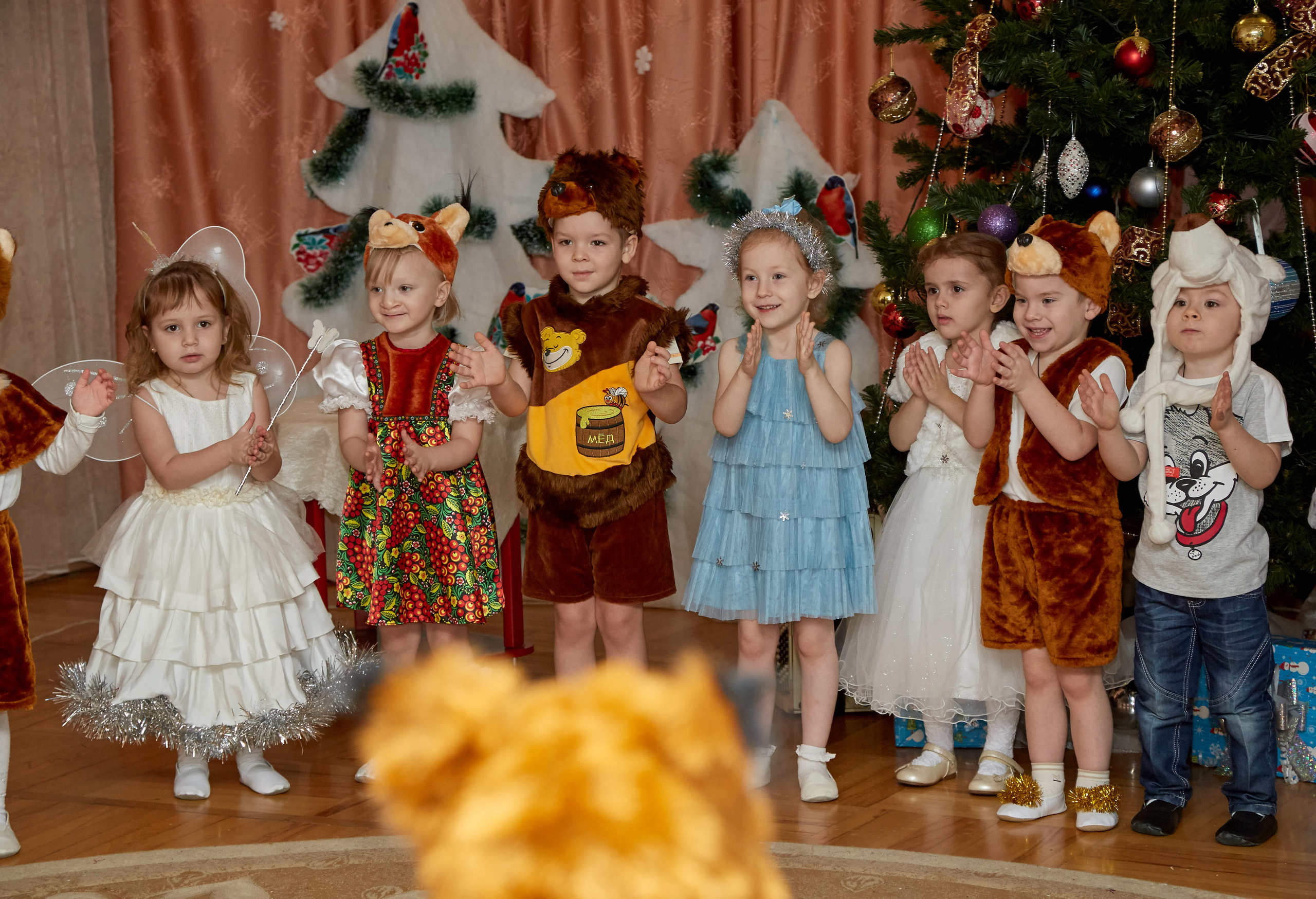 Новый год. Детский сад 111. Креативный фотограф в Москве