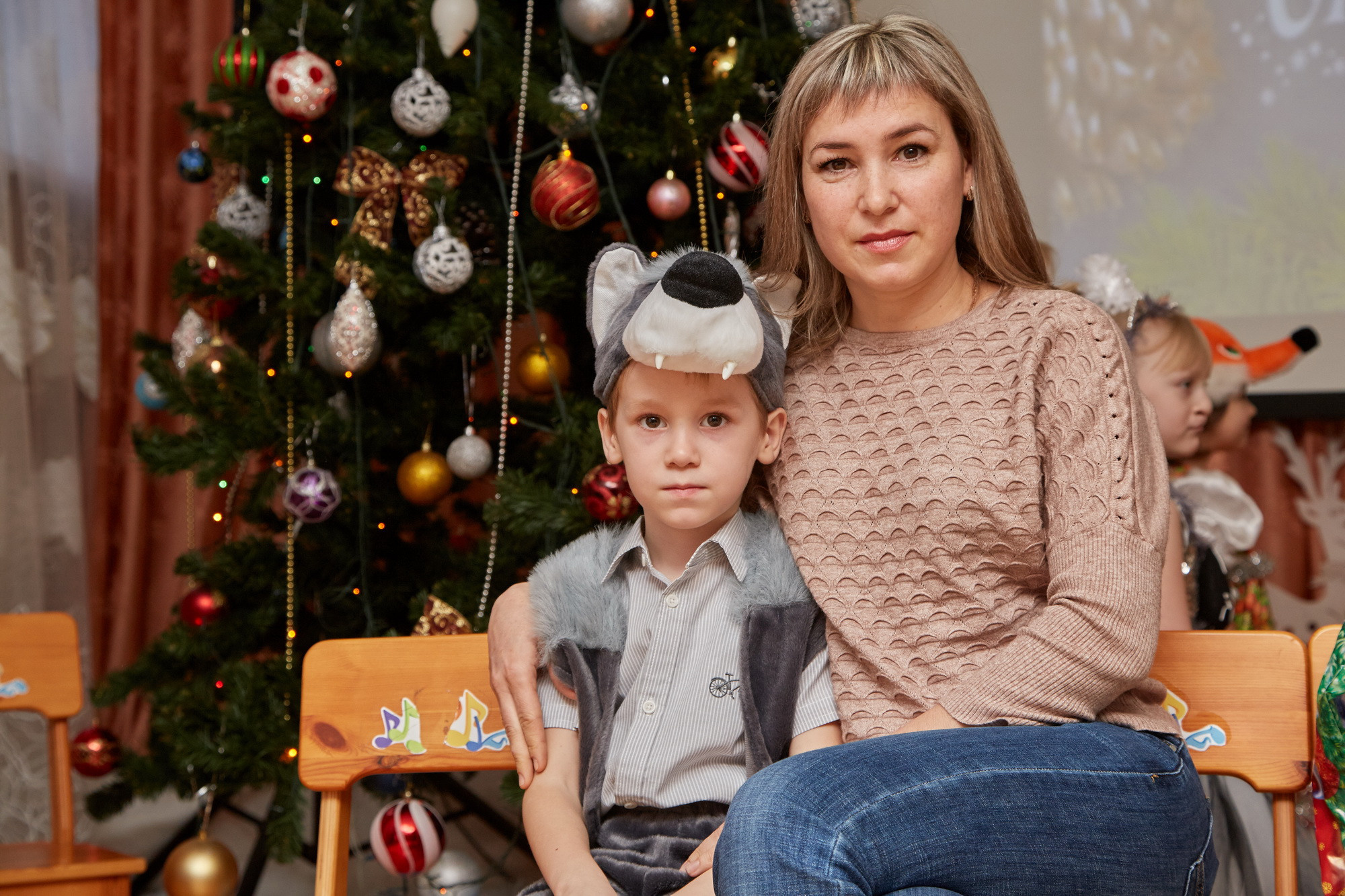 Новый год. Детский сад 111. Креативный фотограф в Москве