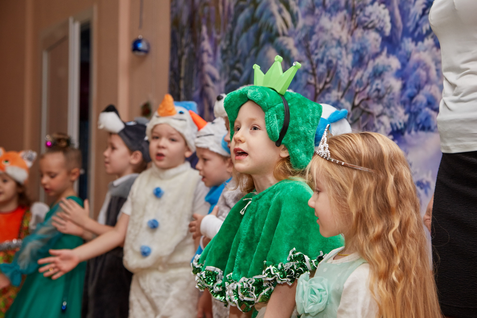 Новый год. Детский сад 111. Креативный фотограф в Москве