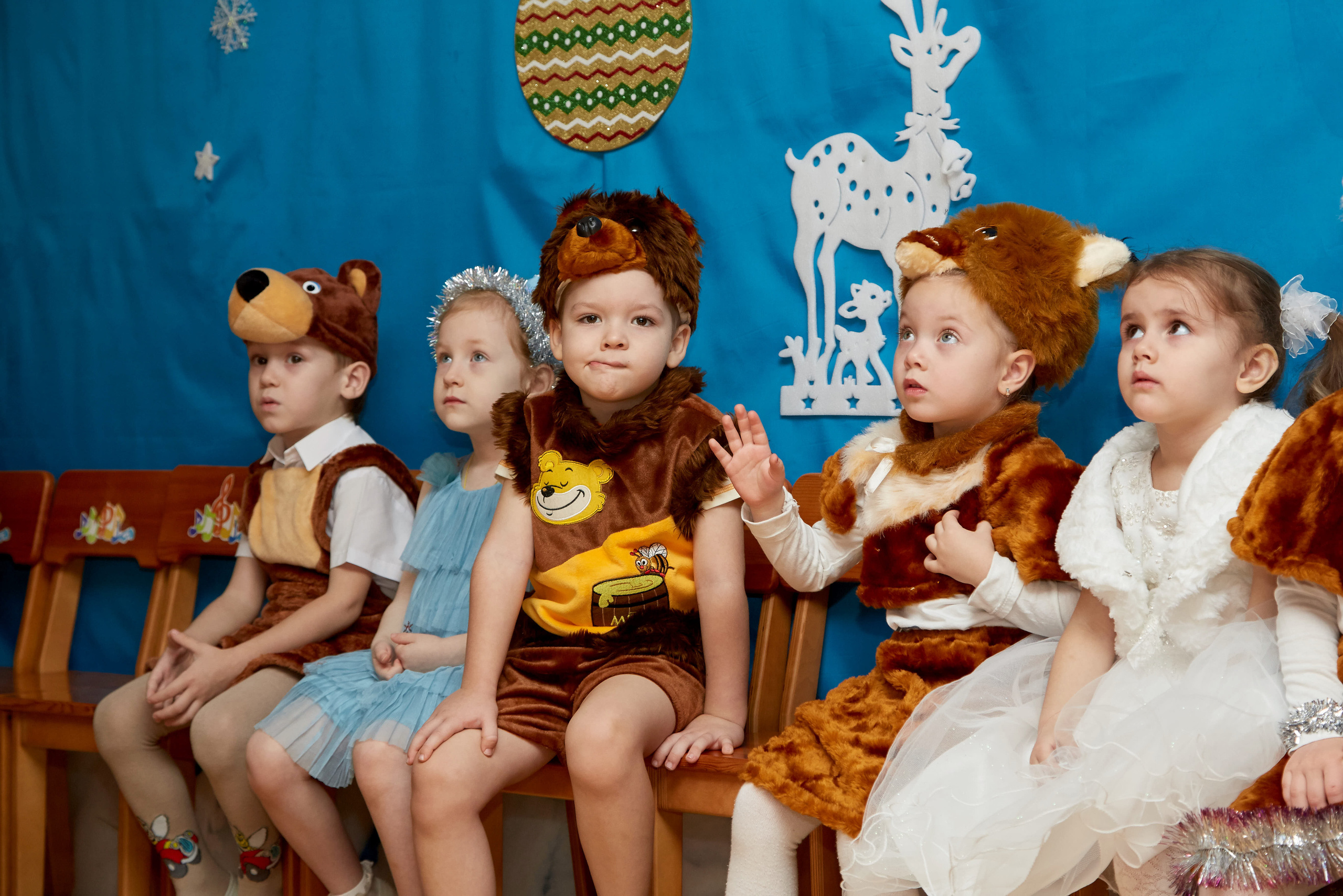 Новый год. Детский сад 111. Креативный фотограф в Москве