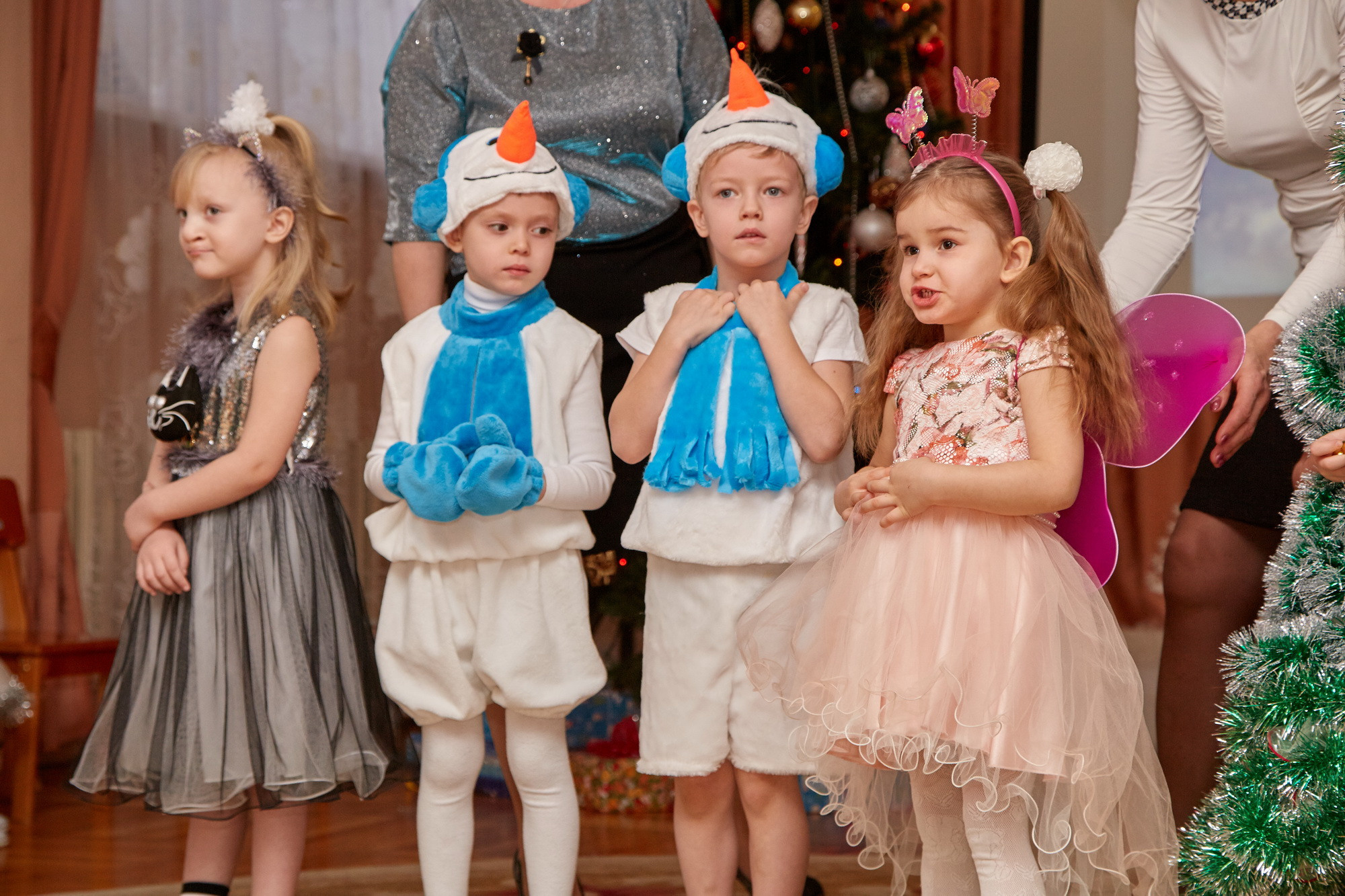 Новый год. Детский сад 111. Креативный фотограф в Москве
