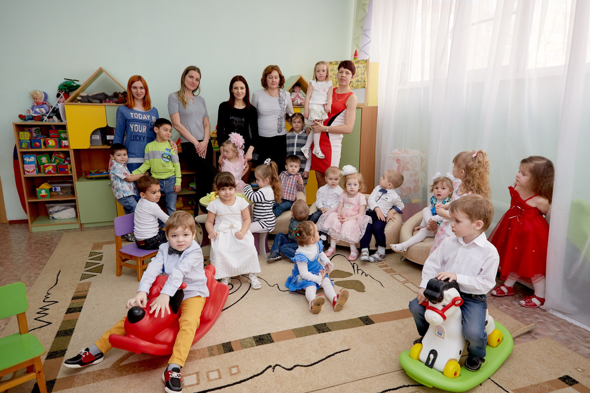 111 Детский сад. Утренник. Март. Креативный фотограф в Москве