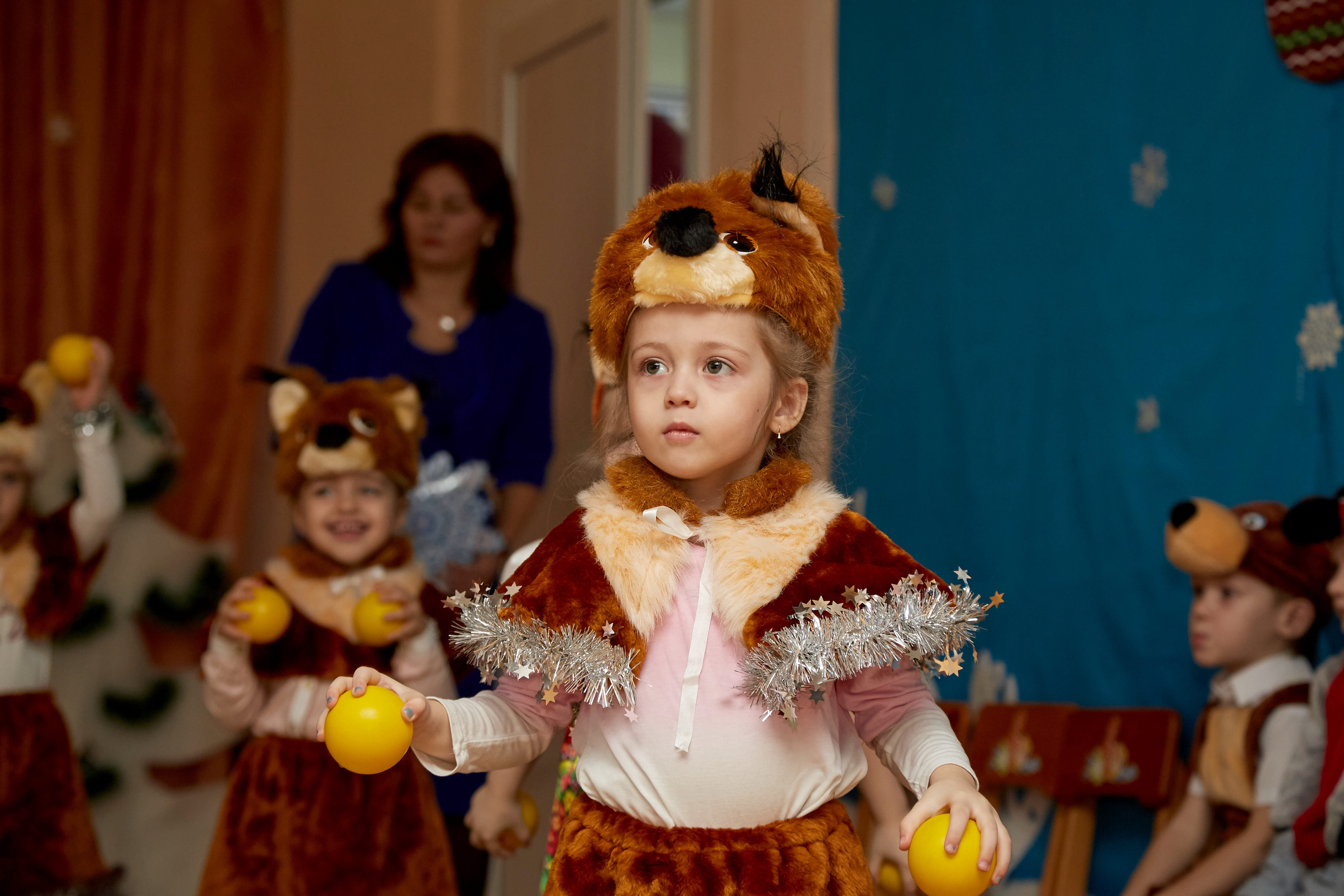 Новый год. Детский сад 111. Креативный фотограф в Москве