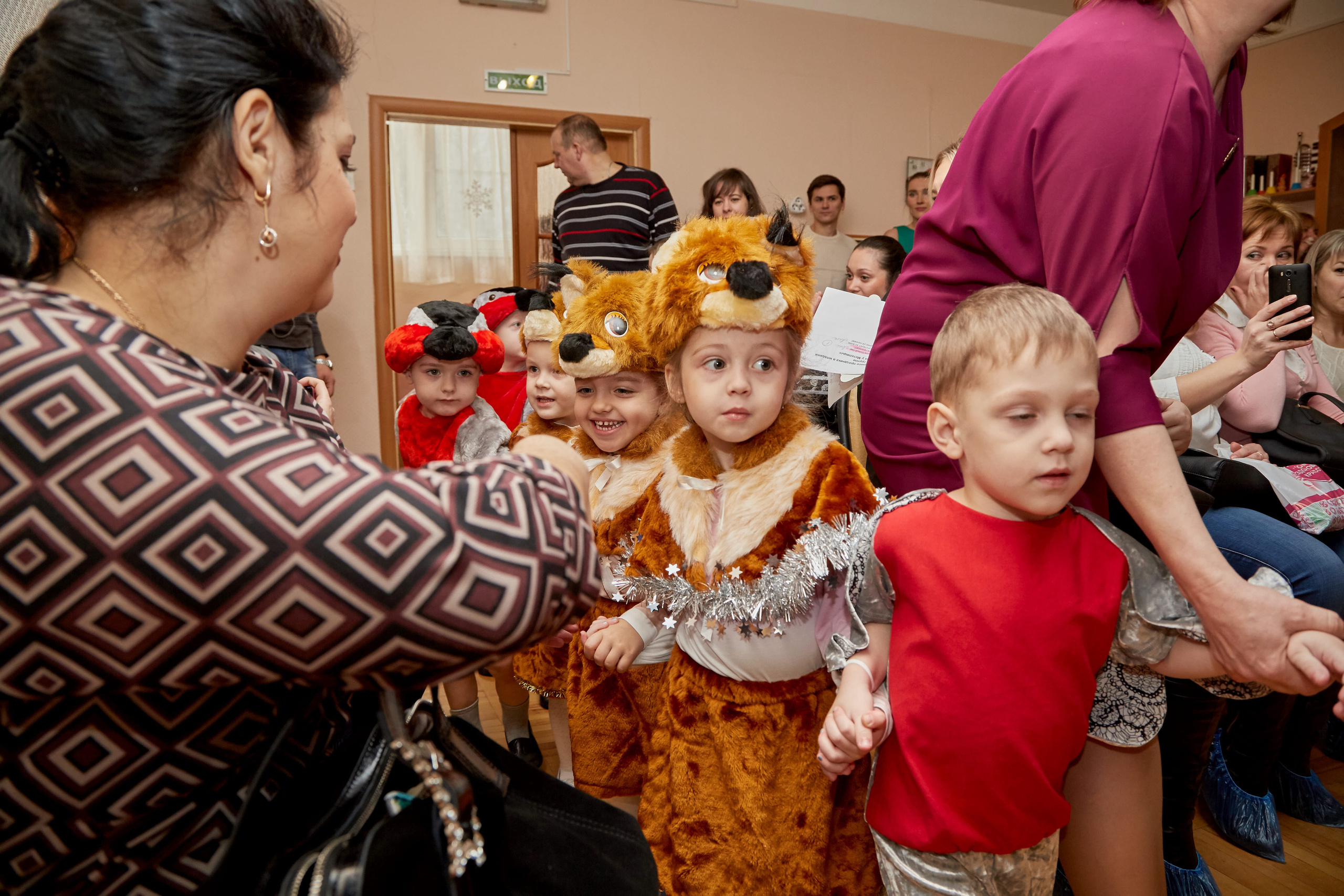 Новый год. Детский сад 111. Креативный фотограф в Москве
