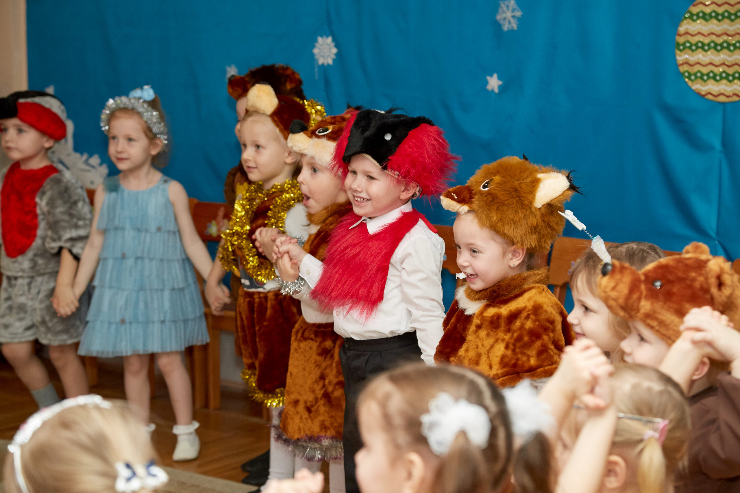 Новый год. Детский сад 111. Креативный фотограф в Москве