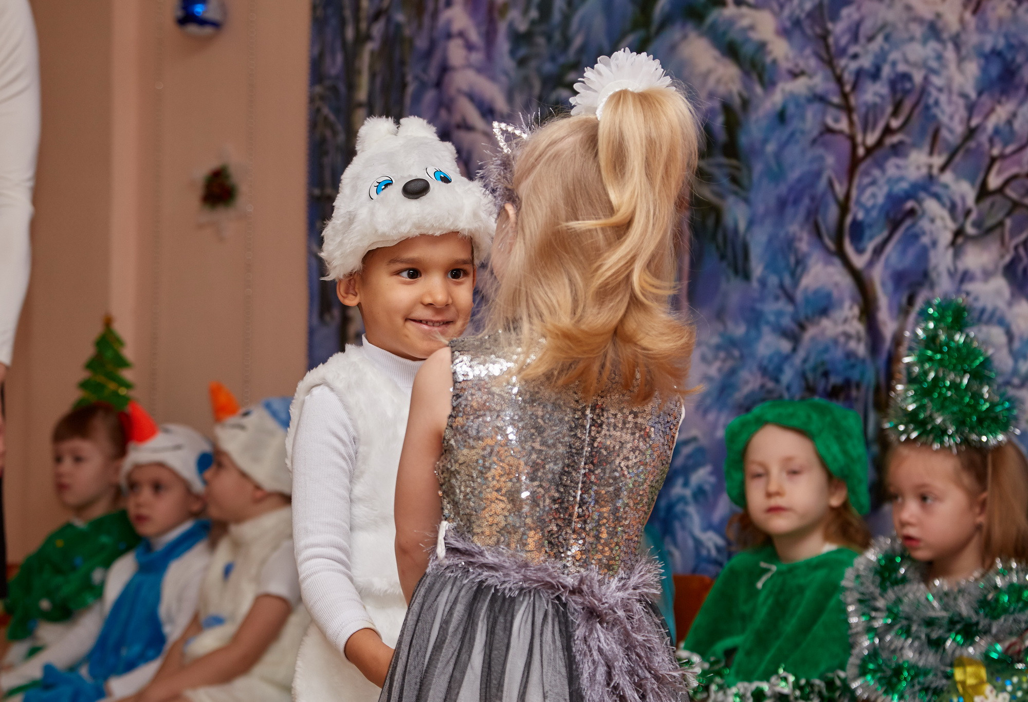 Новый год. Детский сад 111. Креативный фотограф в Москве