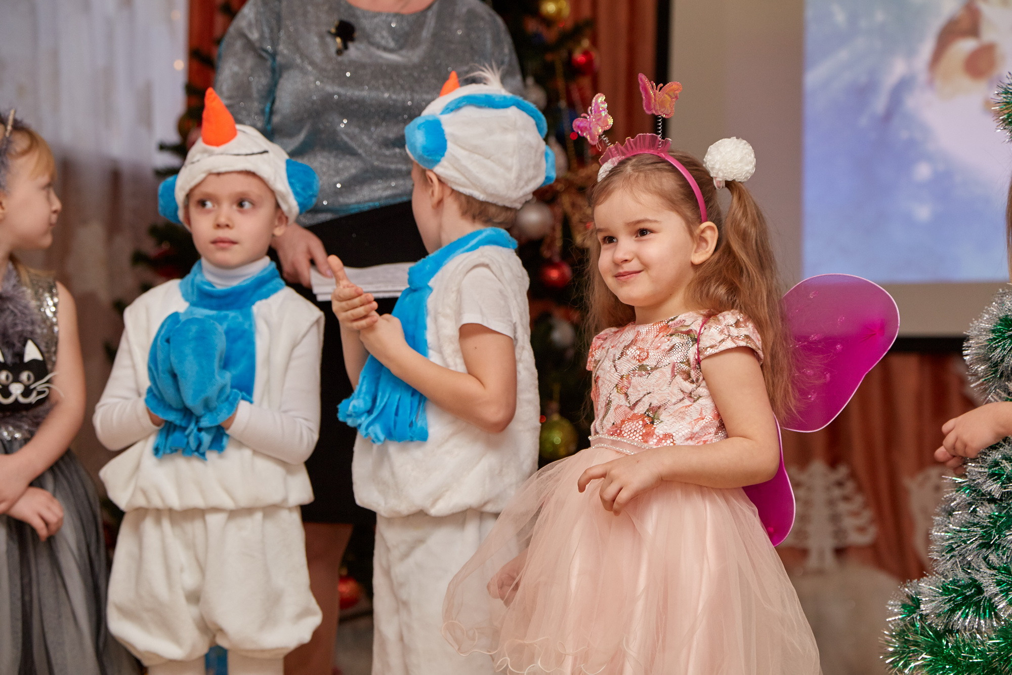 Новый год. Детский сад 111. Креативный фотограф в Москве
