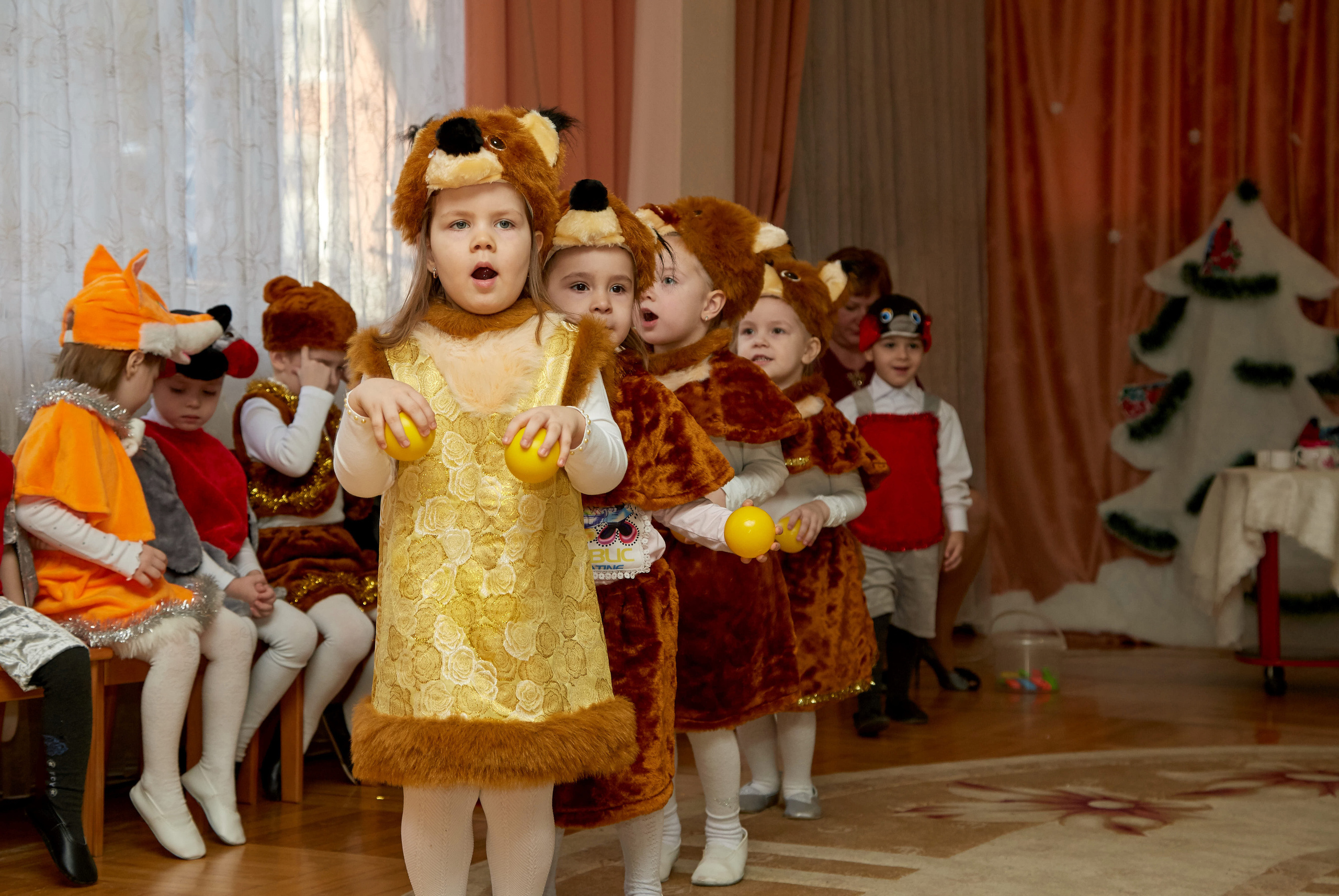 Новый год. Детский сад 111. Креативный фотограф в Москве