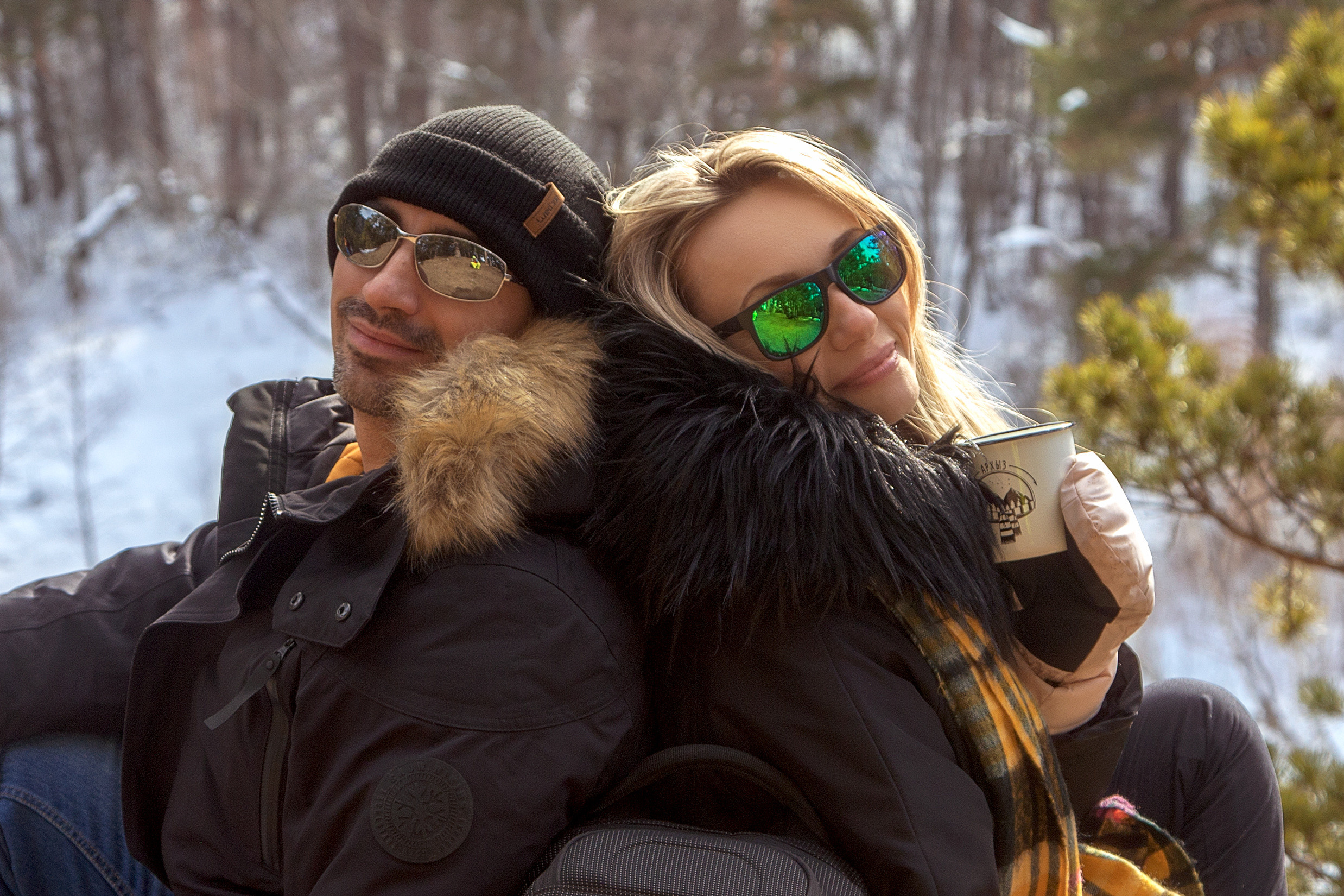 Игорь, Ирина, Зоя прогулка Архыз. Креативный фотограф в Москве