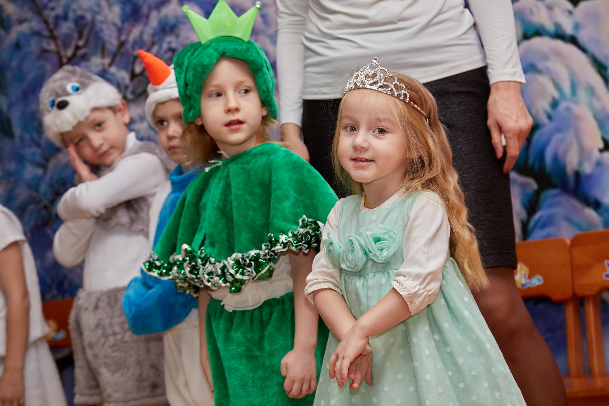 Новый год. Детский сад 111. Креативный фотограф в Москве