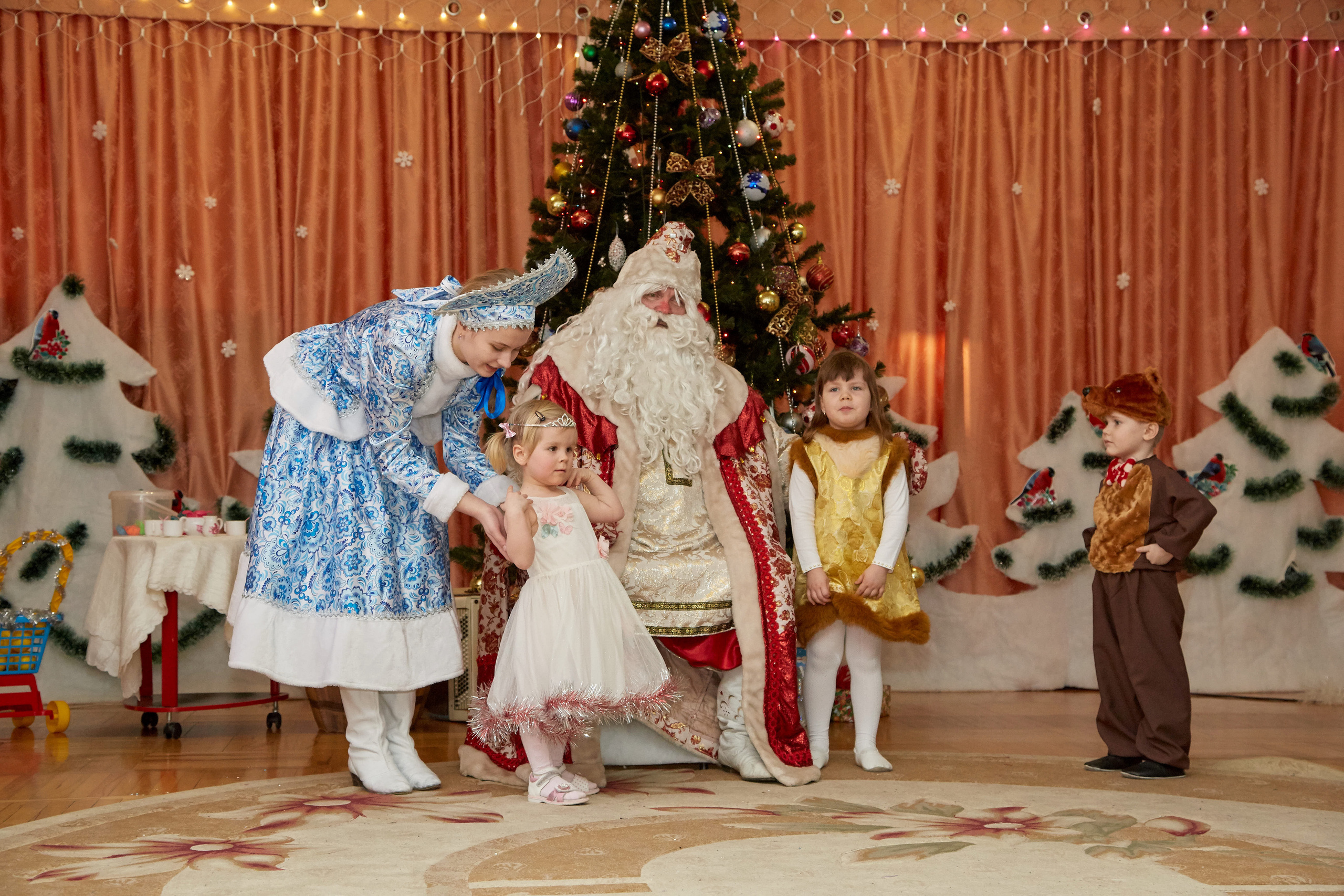 Новый год. Детский сад 111. Креативный фотограф в Москве