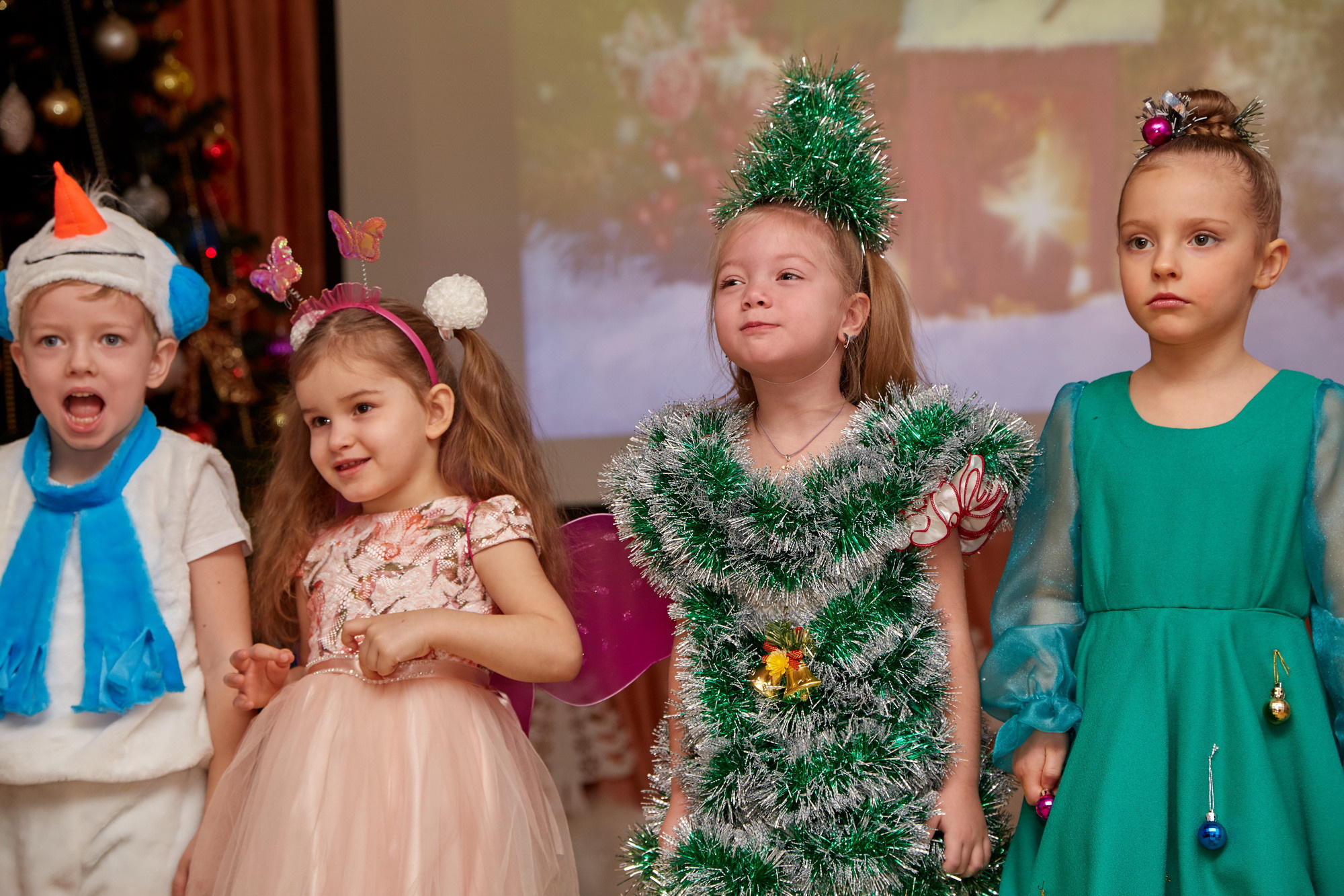 Новый год. Детский сад 111. Креативный фотограф в Москве