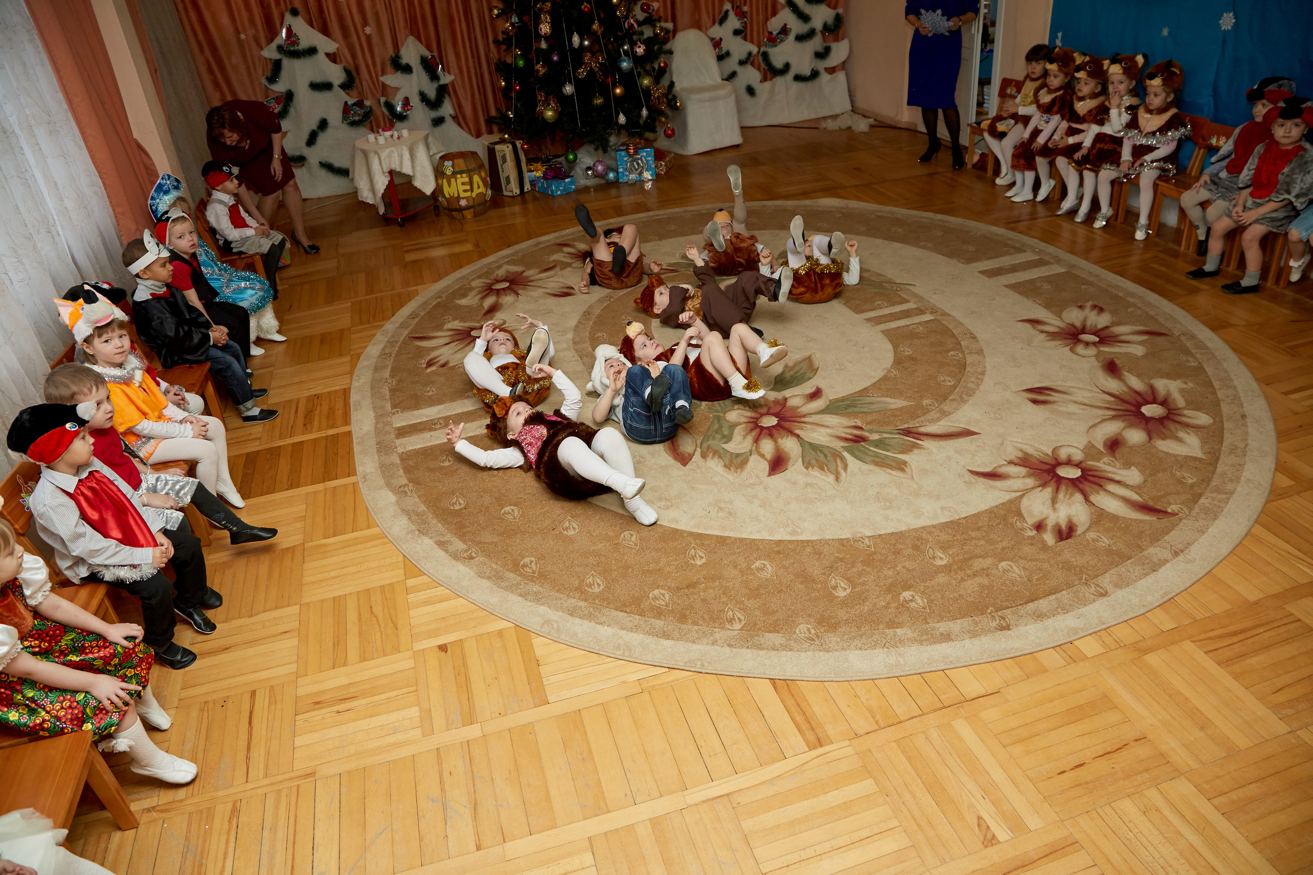 Новый год. Детский сад 111. Креативный фотограф в Москве