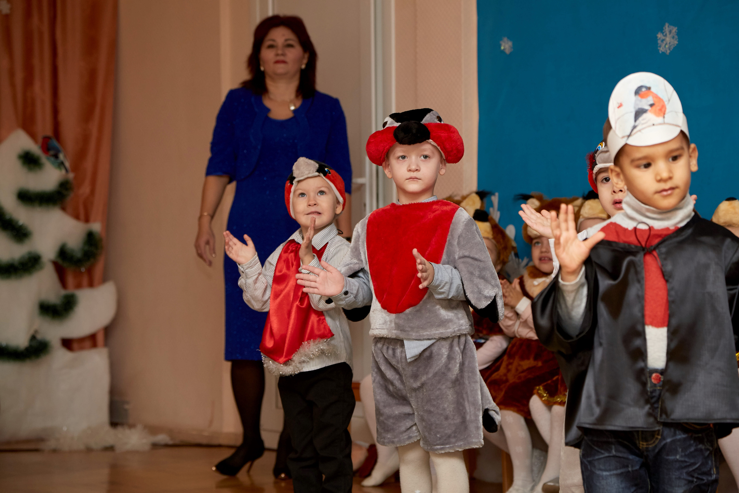 Новый год. Детский сад 111. Креативный фотограф в Москве