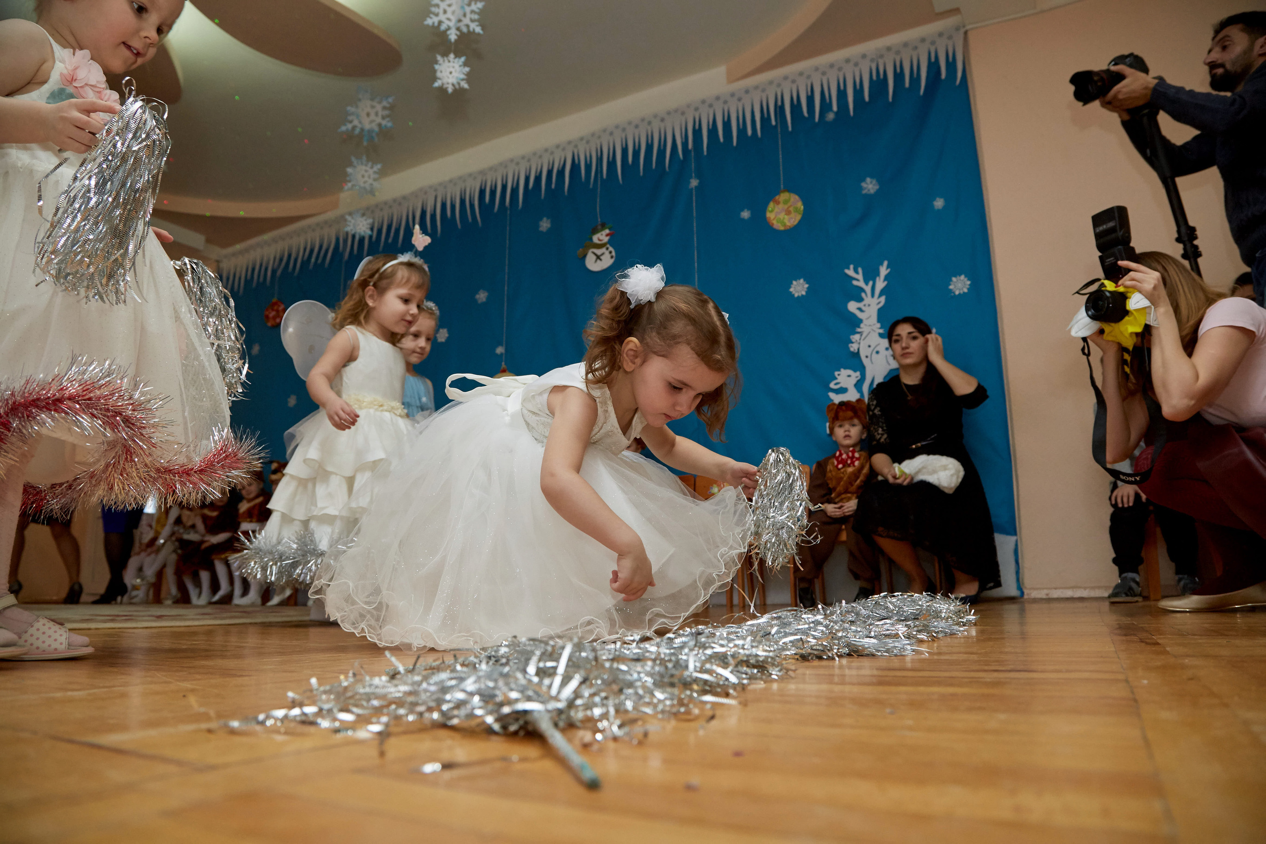 Новый год. Детский сад 111. Креативный фотограф в Москве