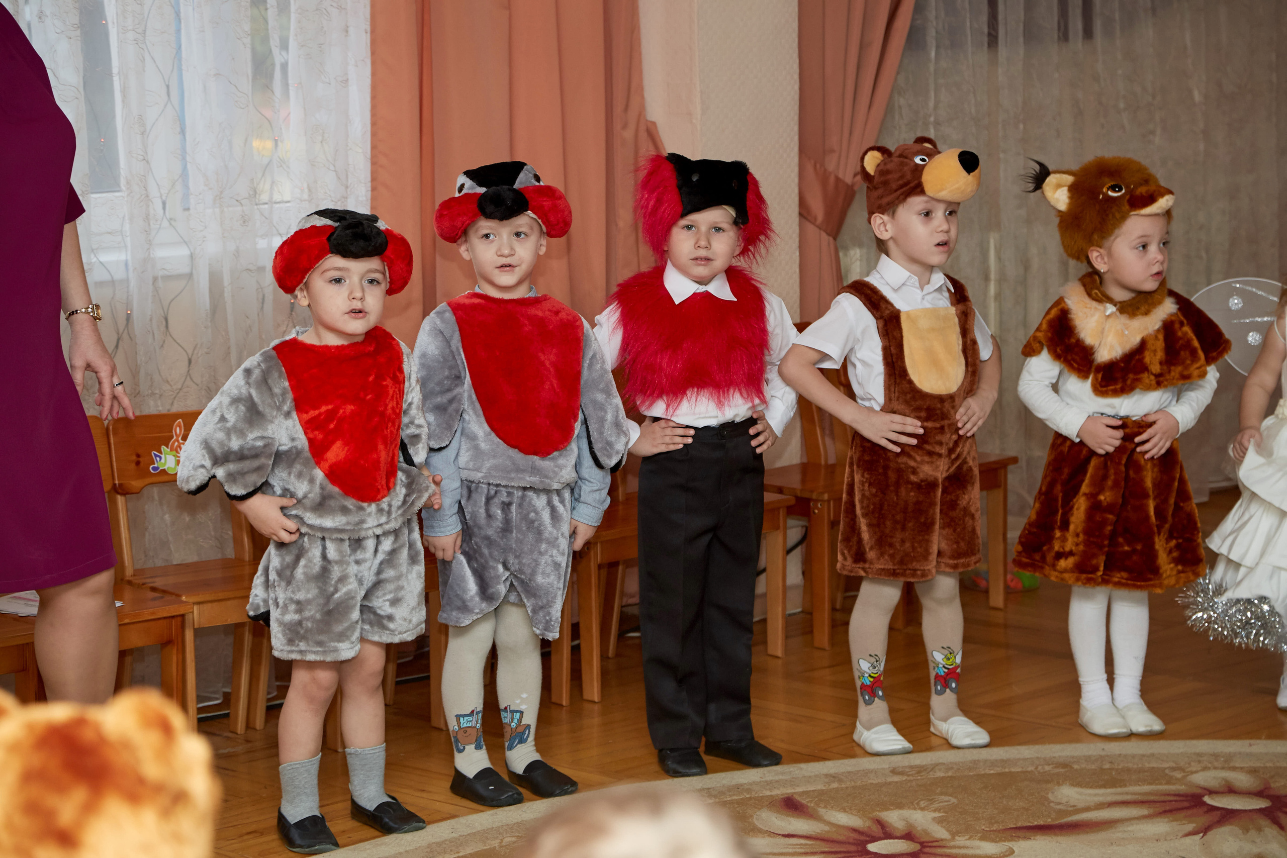 Новый год. Детский сад 111. Креативный фотограф в Москве