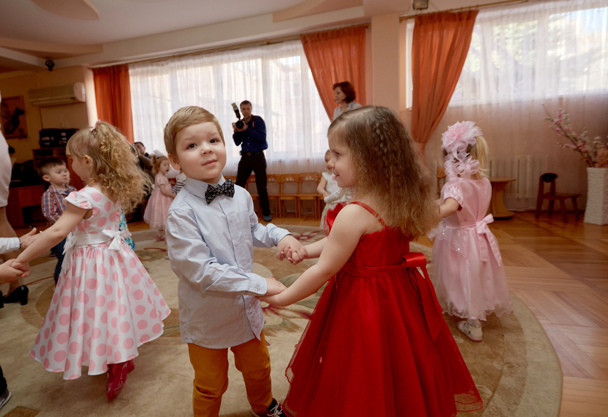 111 Детский сад. Утренник. Март. Креативный фотограф в Москве