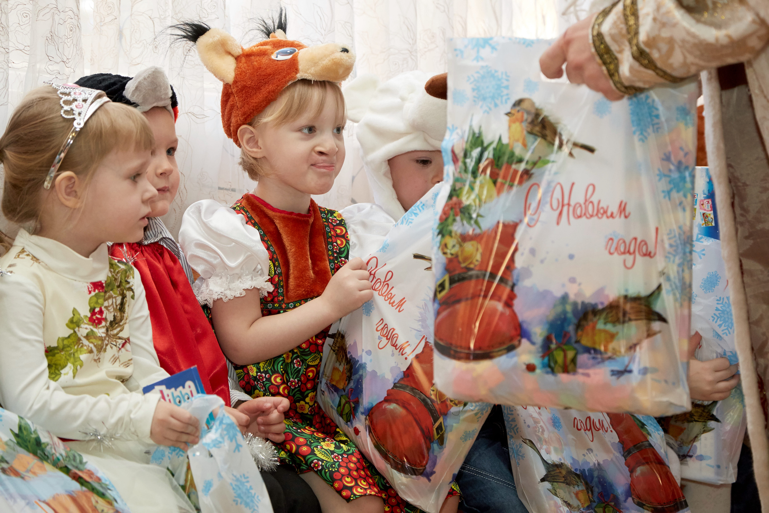 Новый год. Детский сад 111. Креативный фотограф в Москве