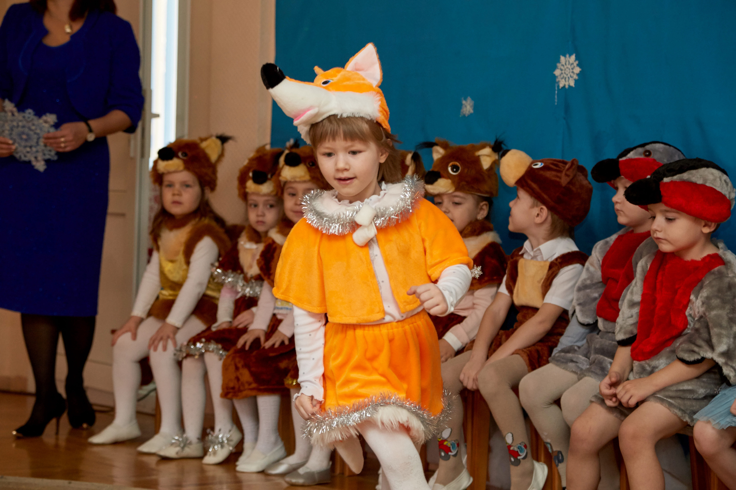 Новый год. Детский сад 111. Креативный фотограф в Москве