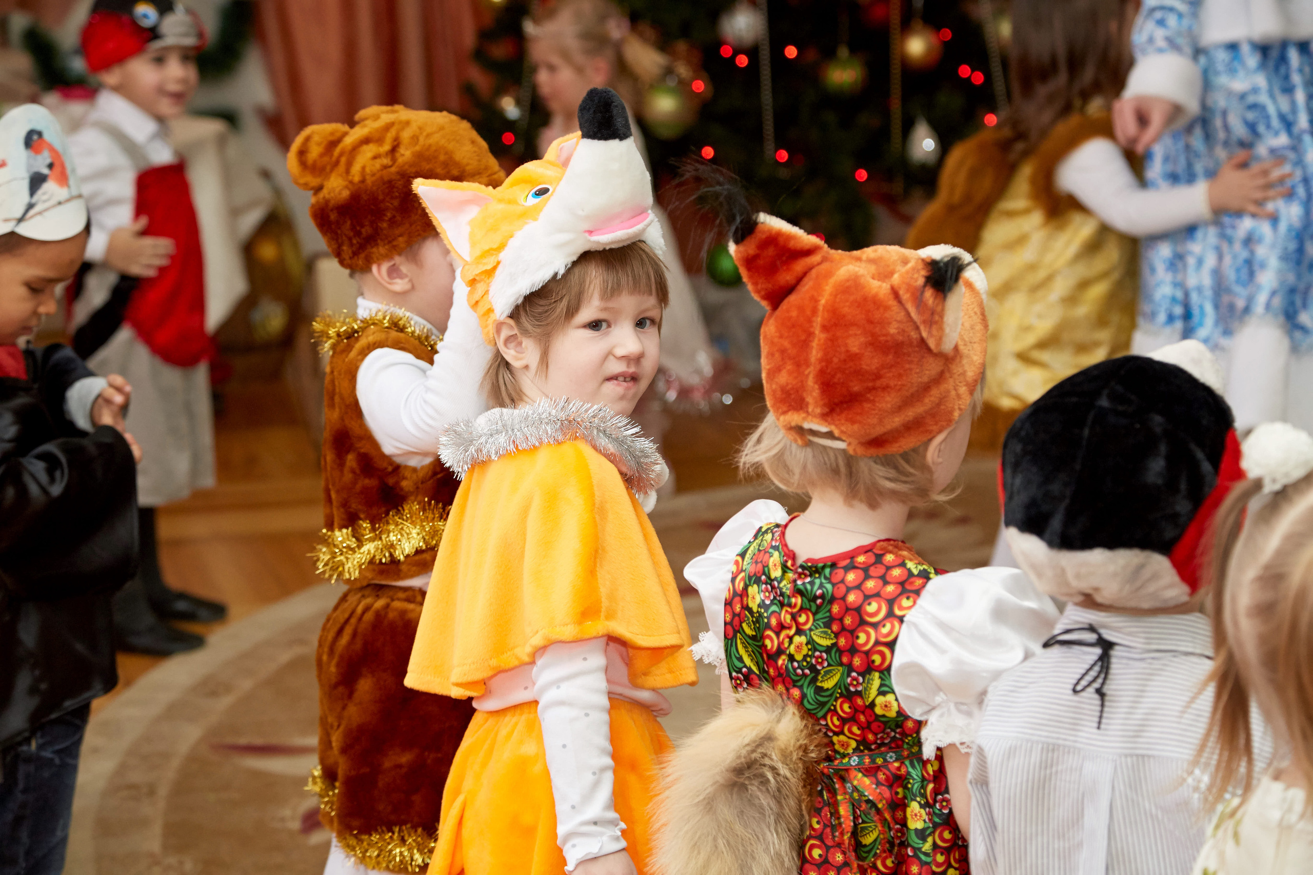 Новый год. Детский сад 111. Креативный фотограф в Москве
