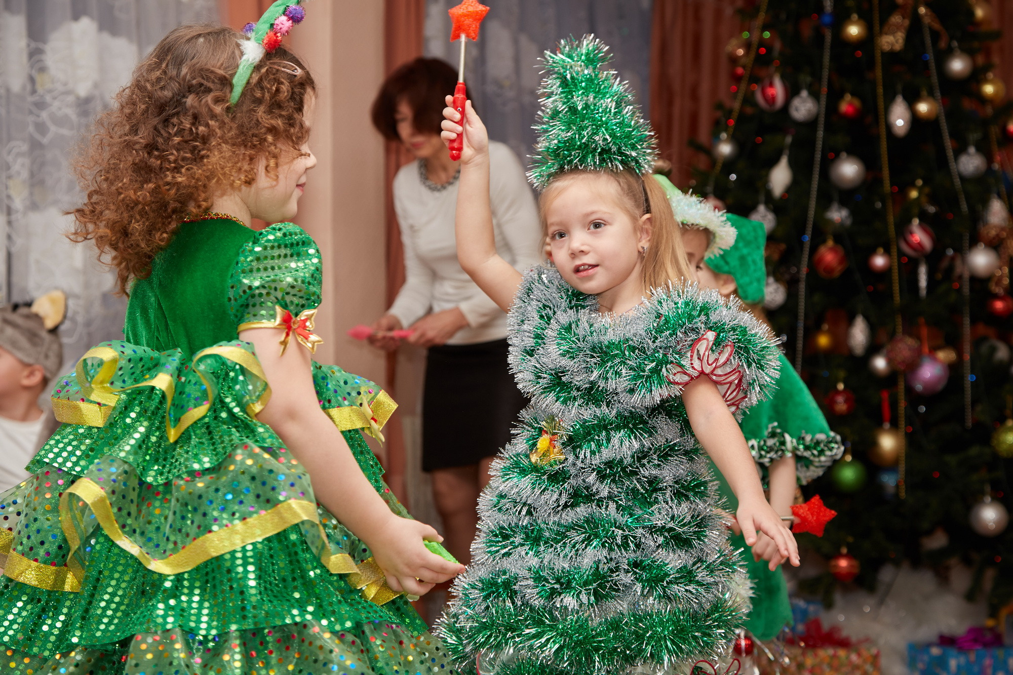 Новый год. Детский сад 111. Креативный фотограф в Москве