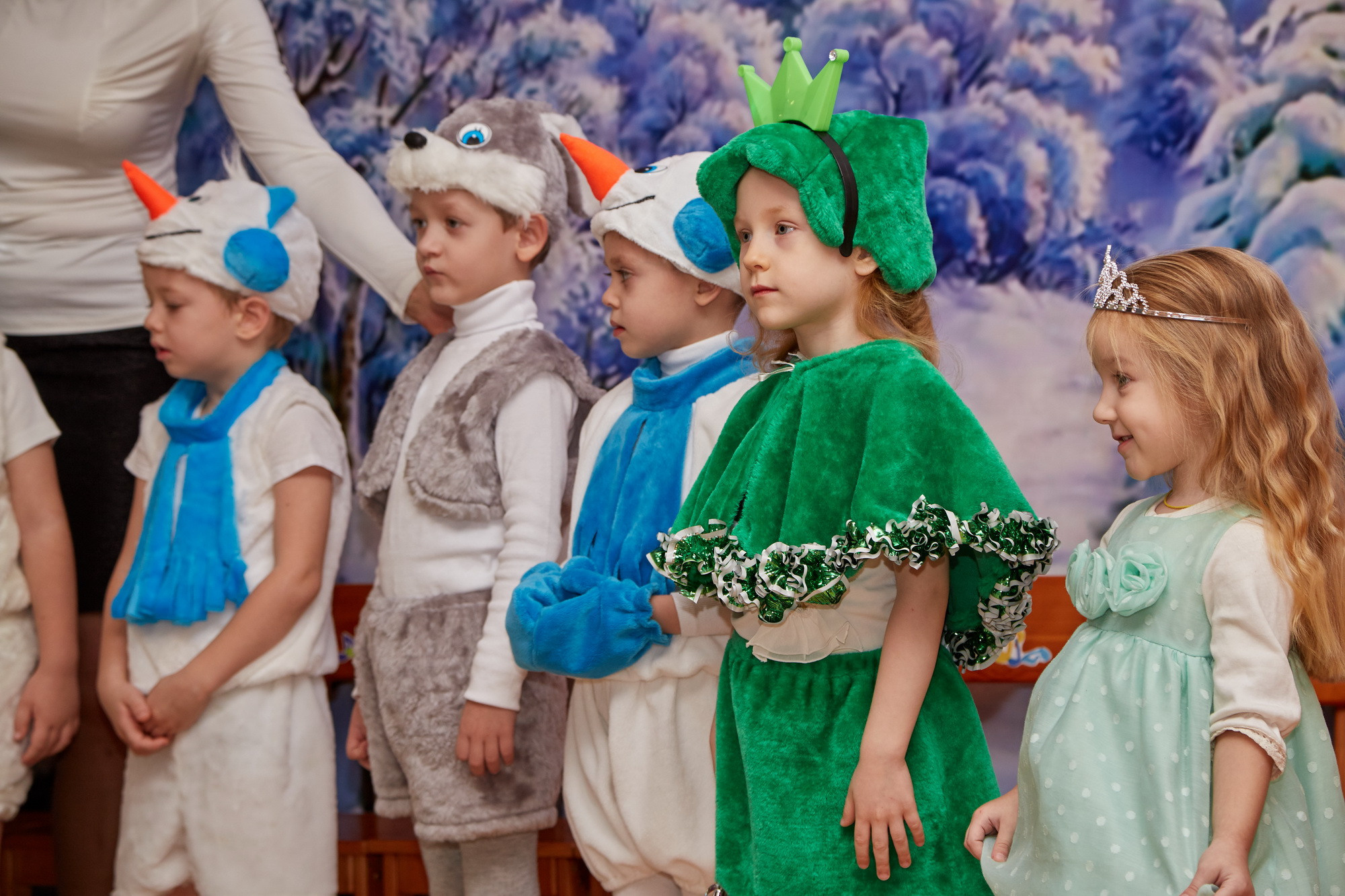 Новый год. Детский сад 111. Креативный фотограф в Москве