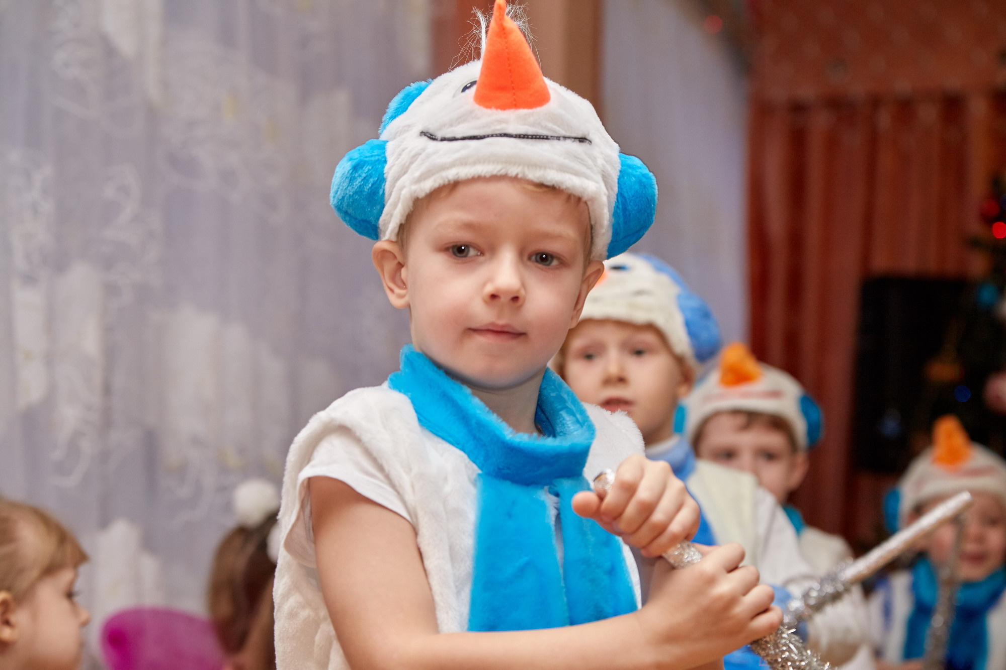 Новый год. Детский сад 111. Креативный фотограф в Москве