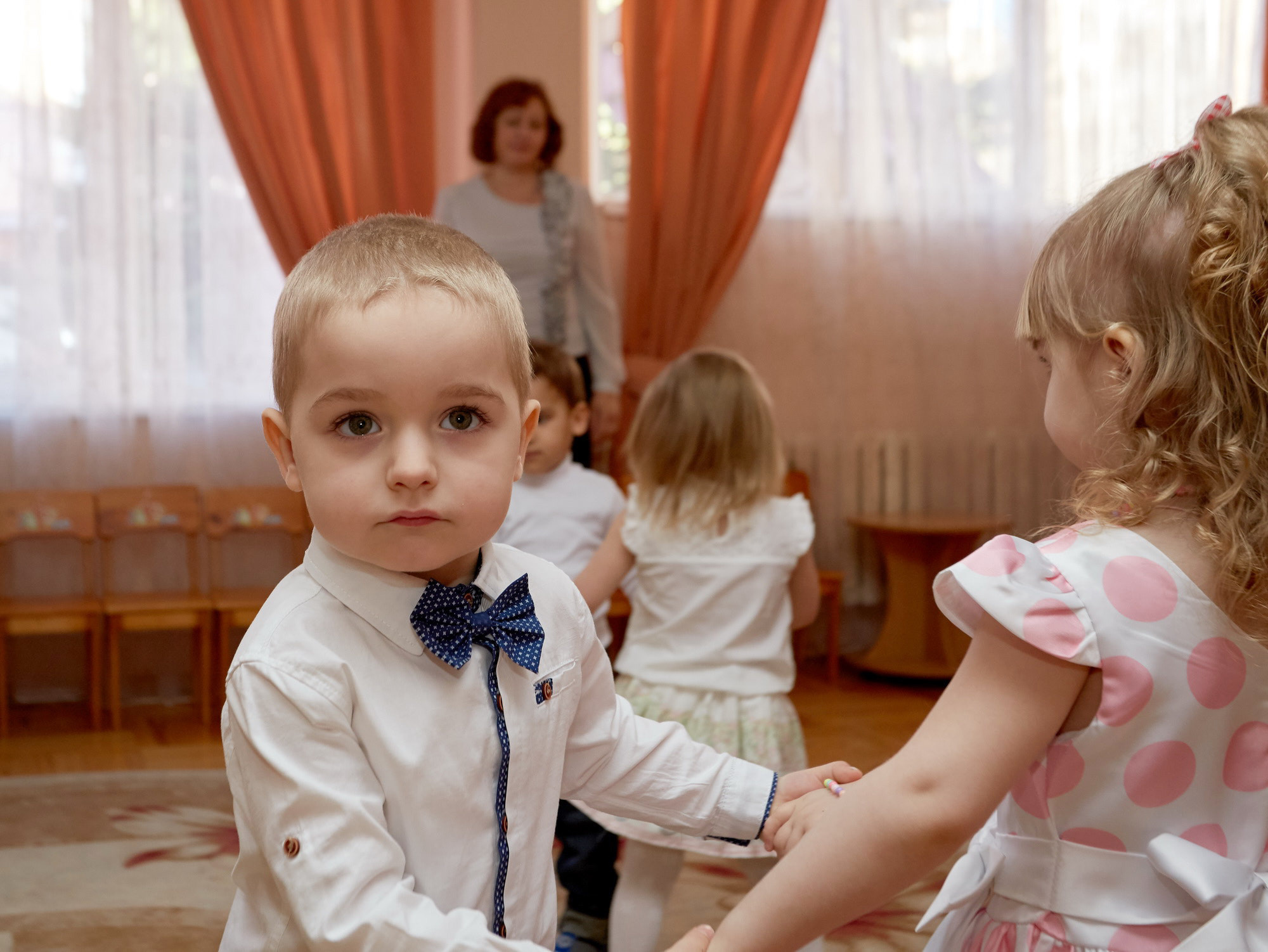 111 Детский сад. Утренник. Март. Креативный фотограф в Москве