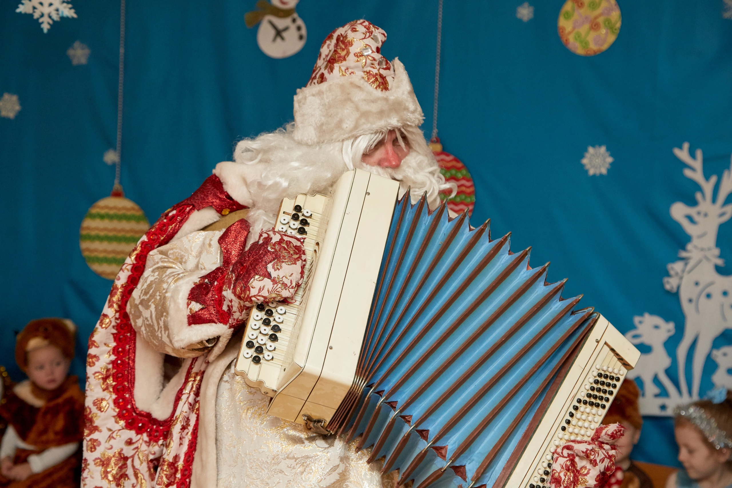 Новый год. Детский сад 111. Креативный фотограф в Москве