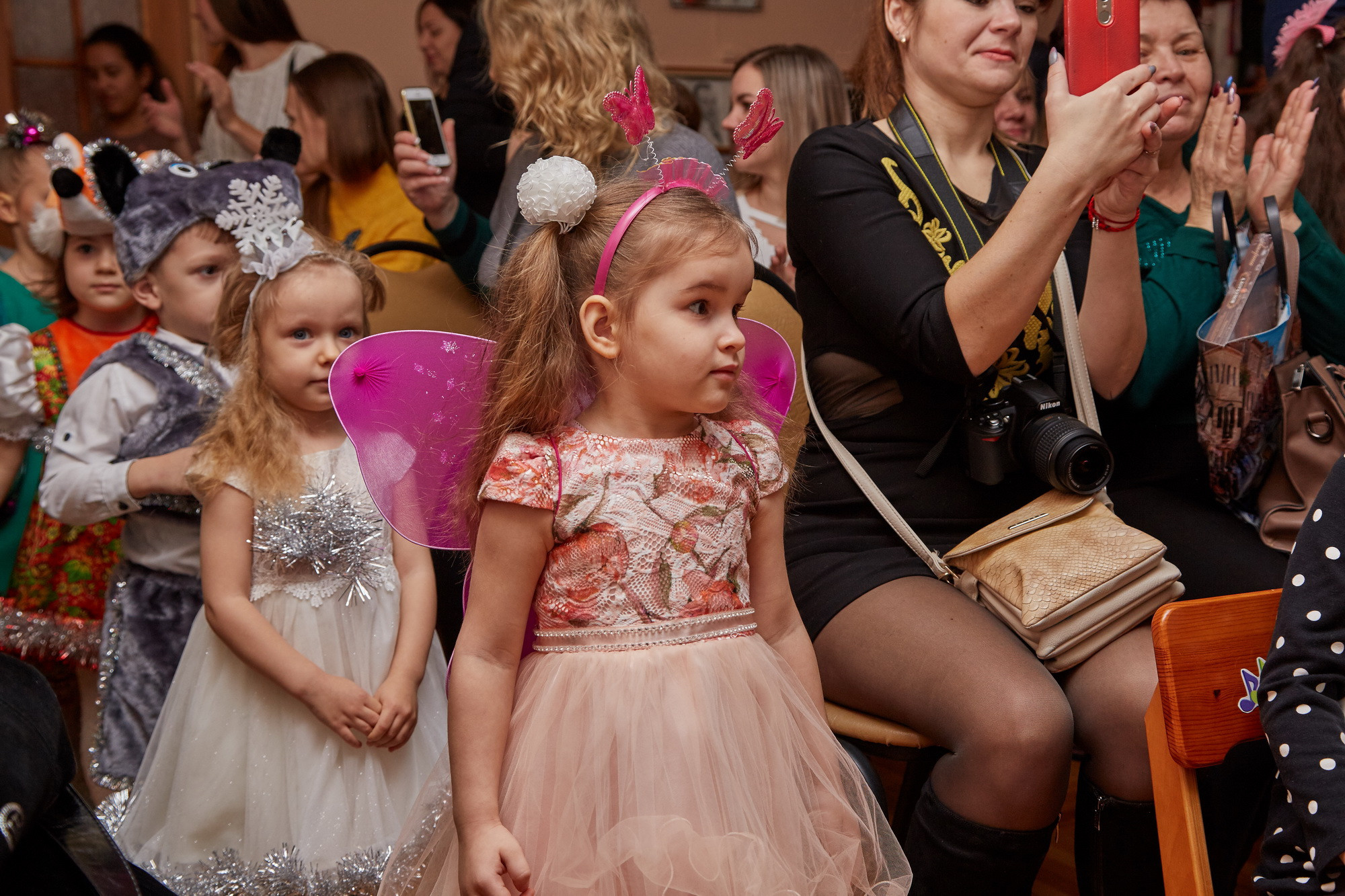 Новый год. Детский сад 111. Креативный фотограф в Москве