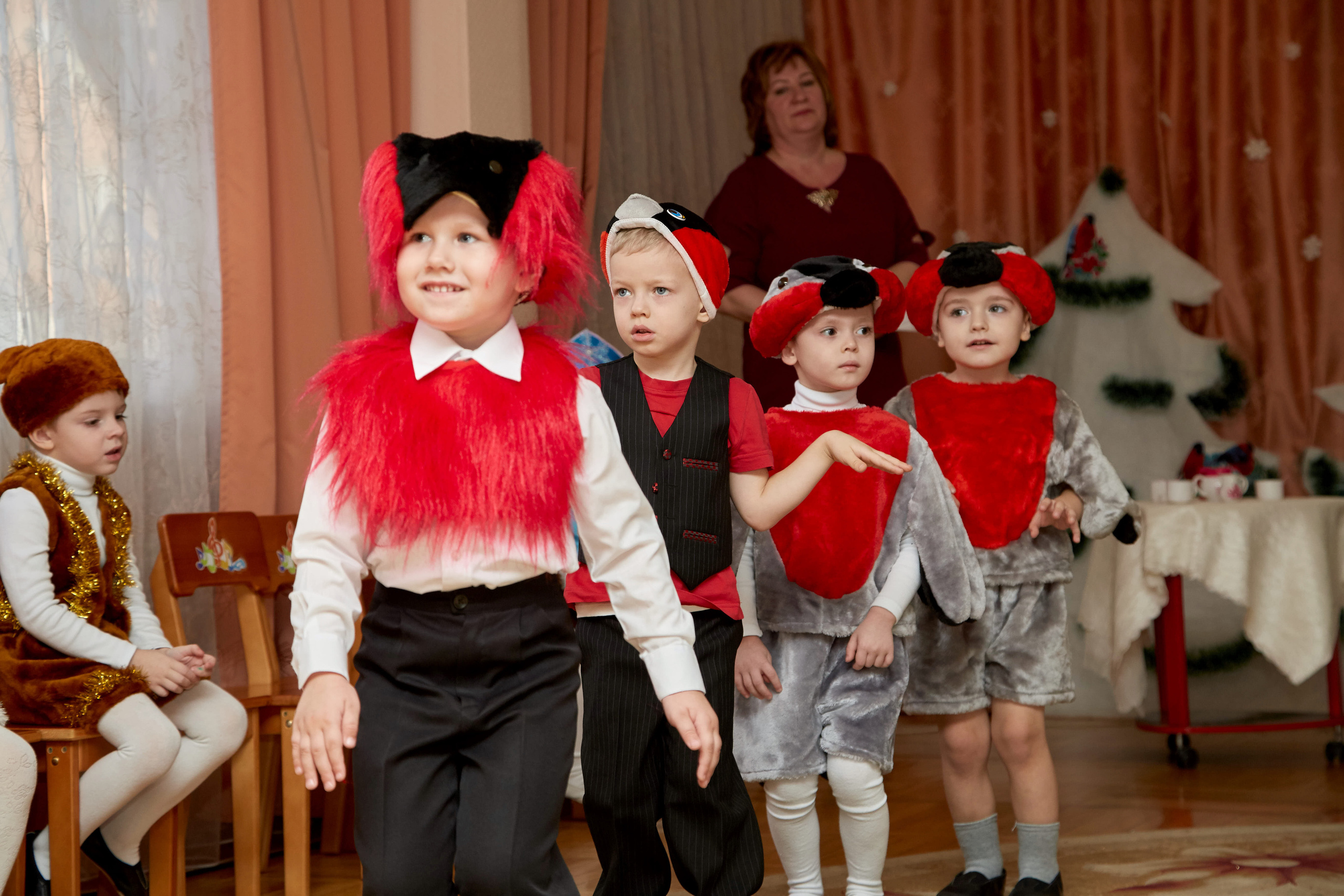 Новый год. Детский сад 111. Креативный фотограф в Москве